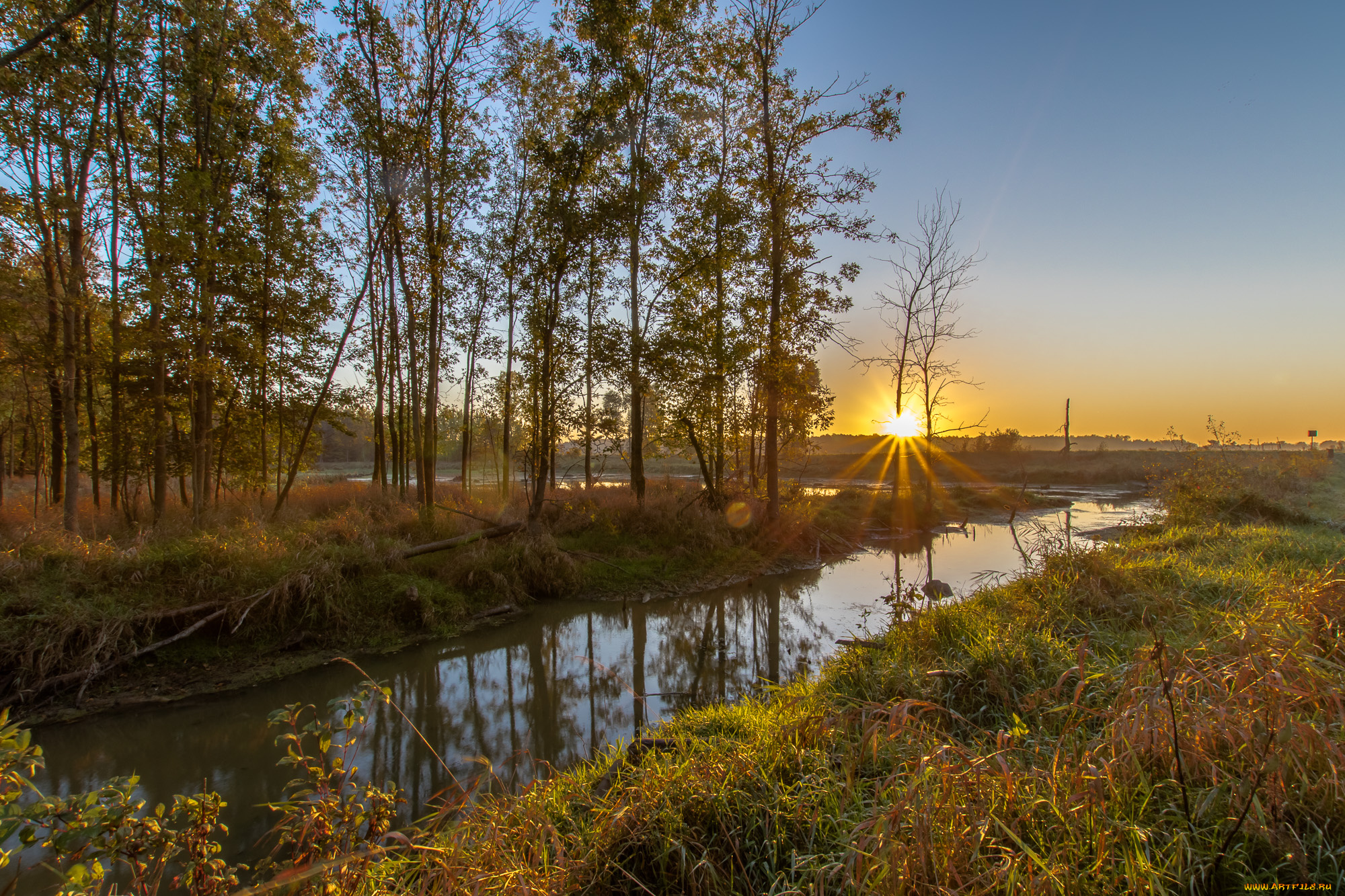 природа, восходы, закаты, рассвет