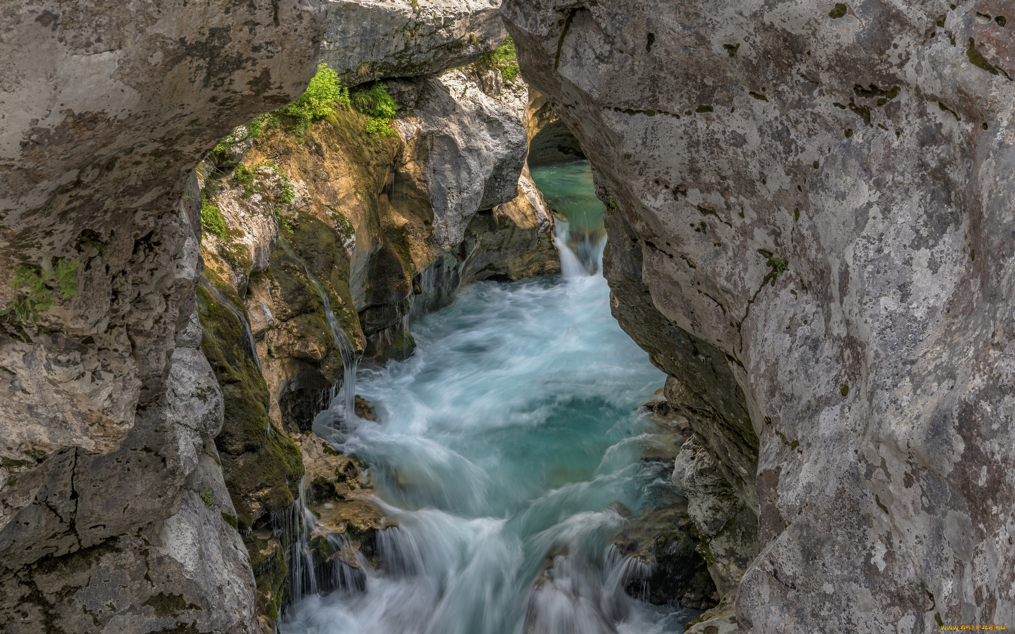 природа, реки, озера, ущелье