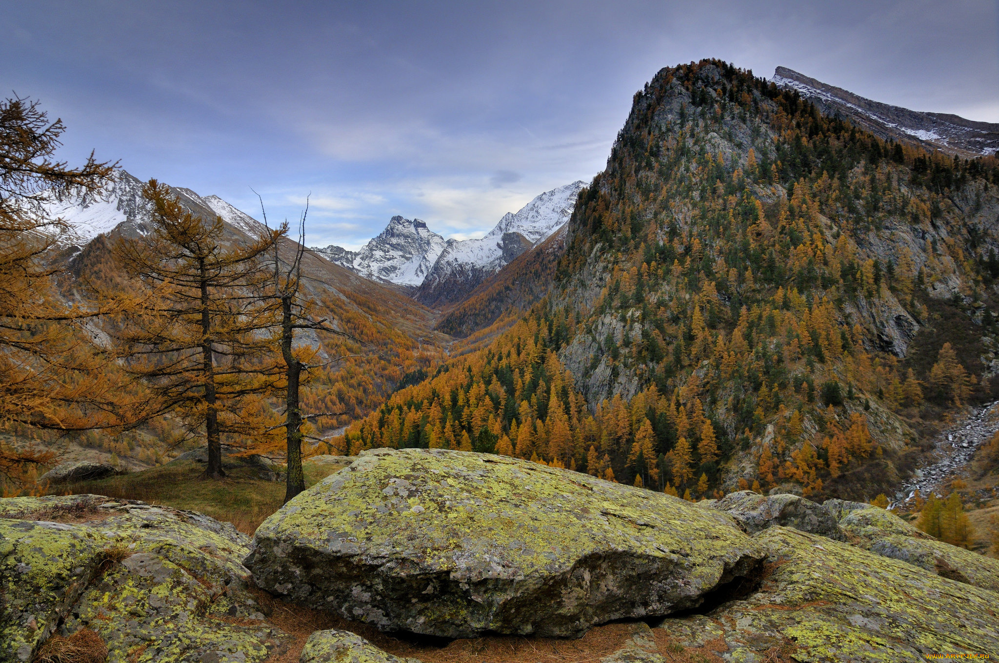 природа, горы, простор