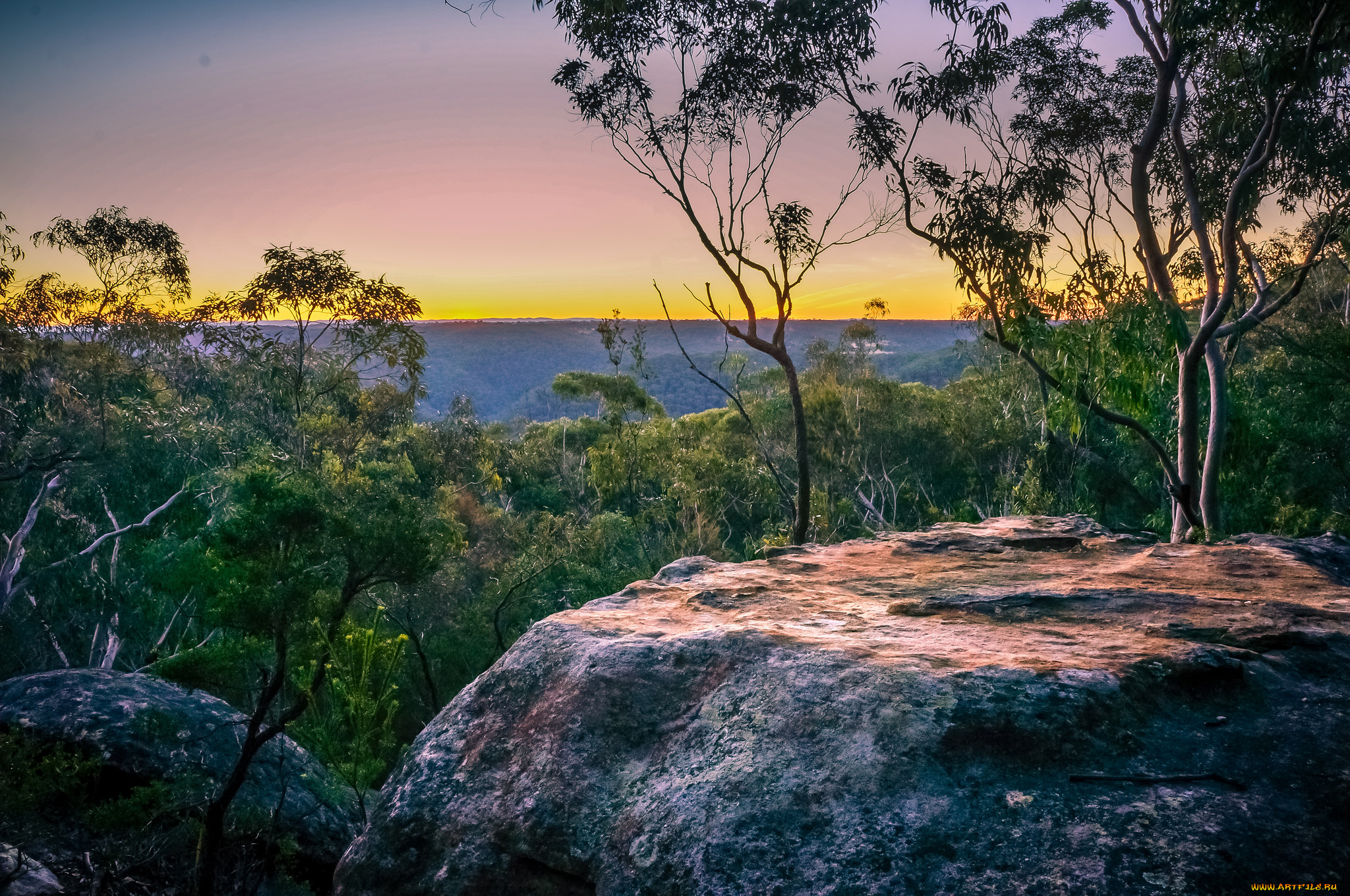 природа, горы, простор