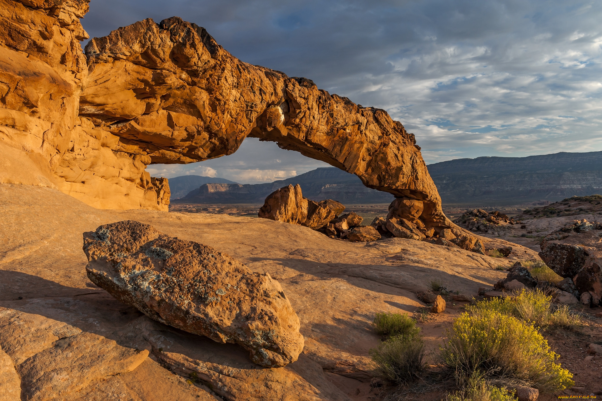 природа, горы, простор