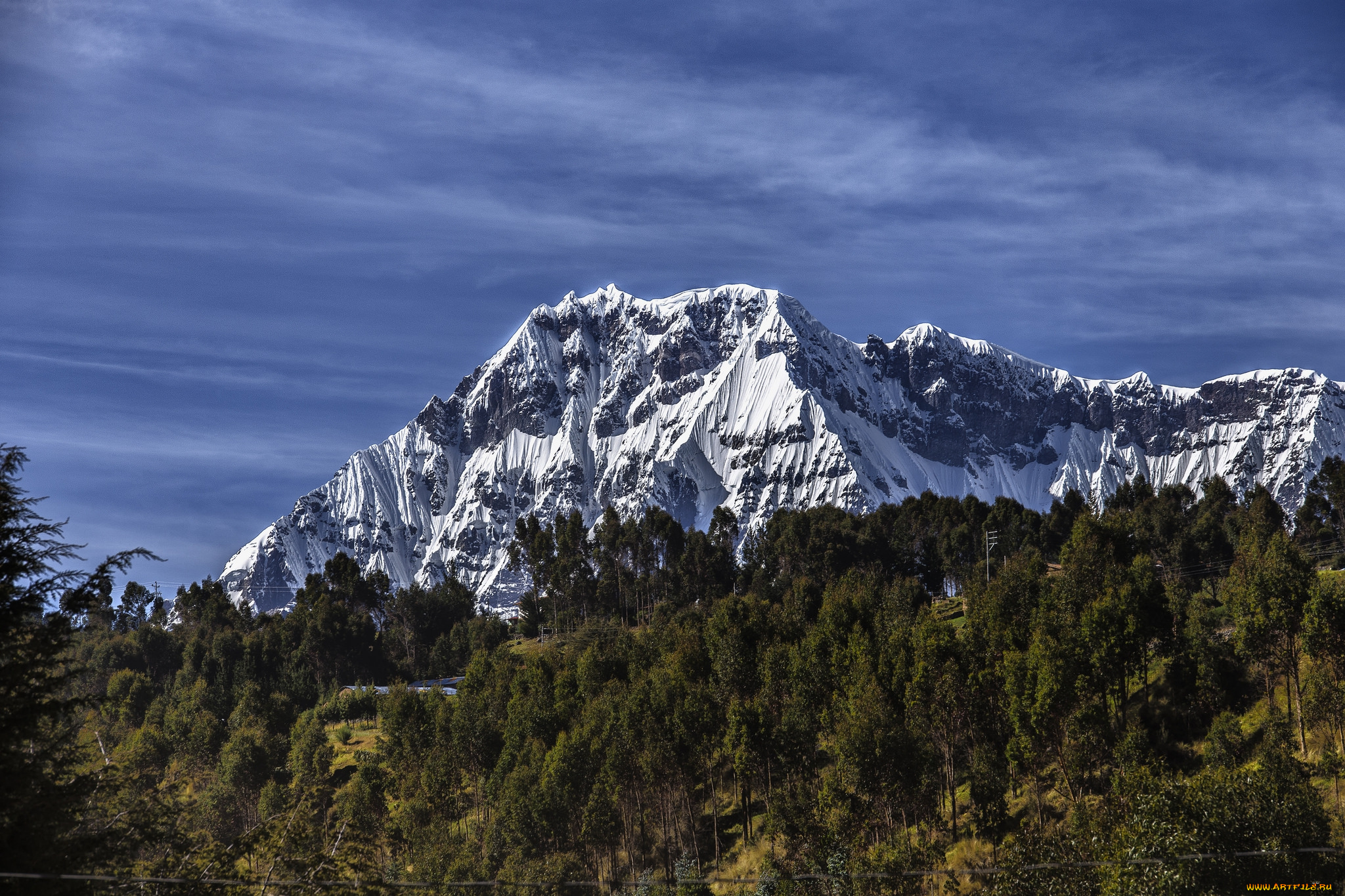 природа, горы, простор