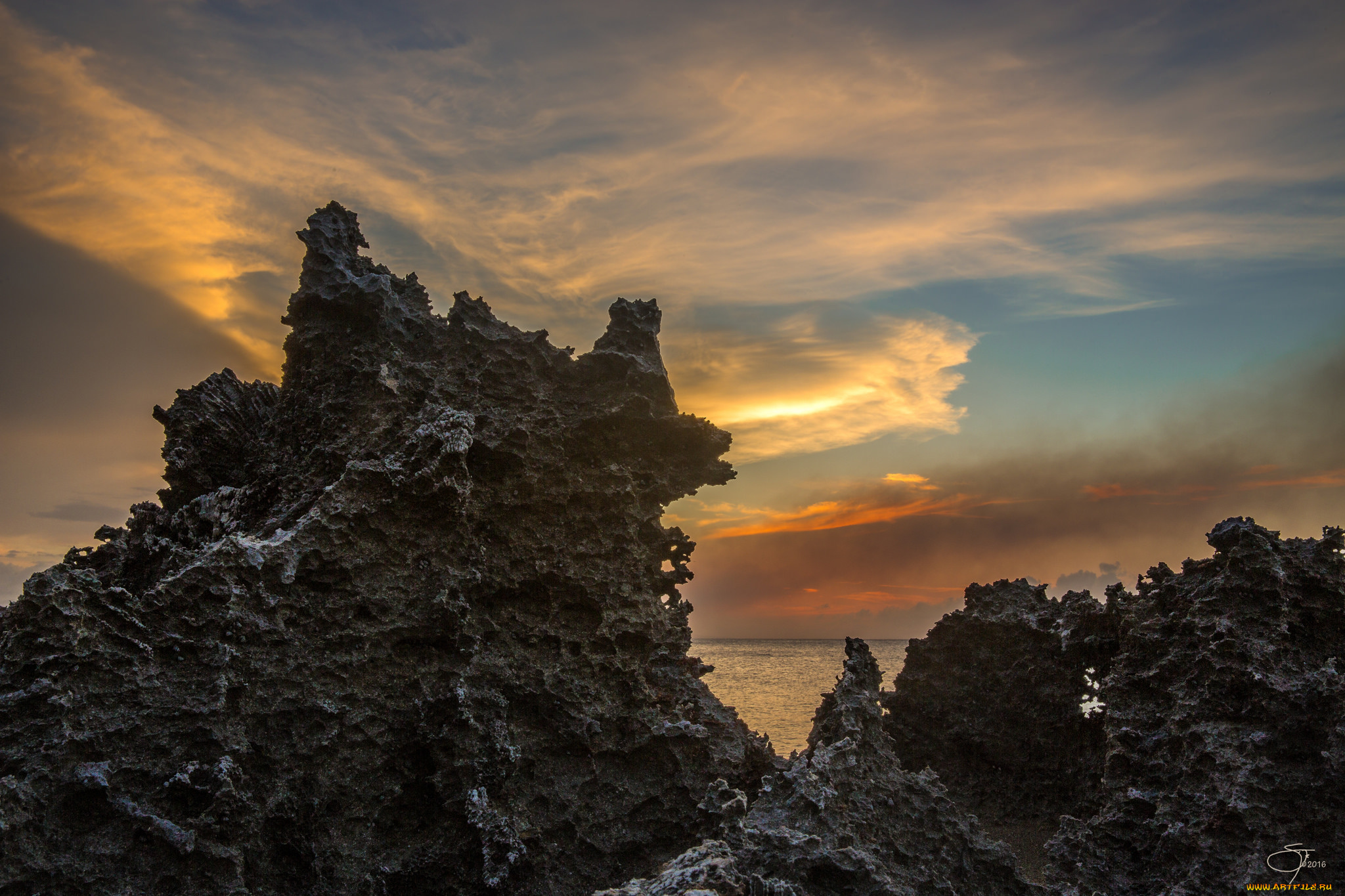 природа, побережье, берег, море