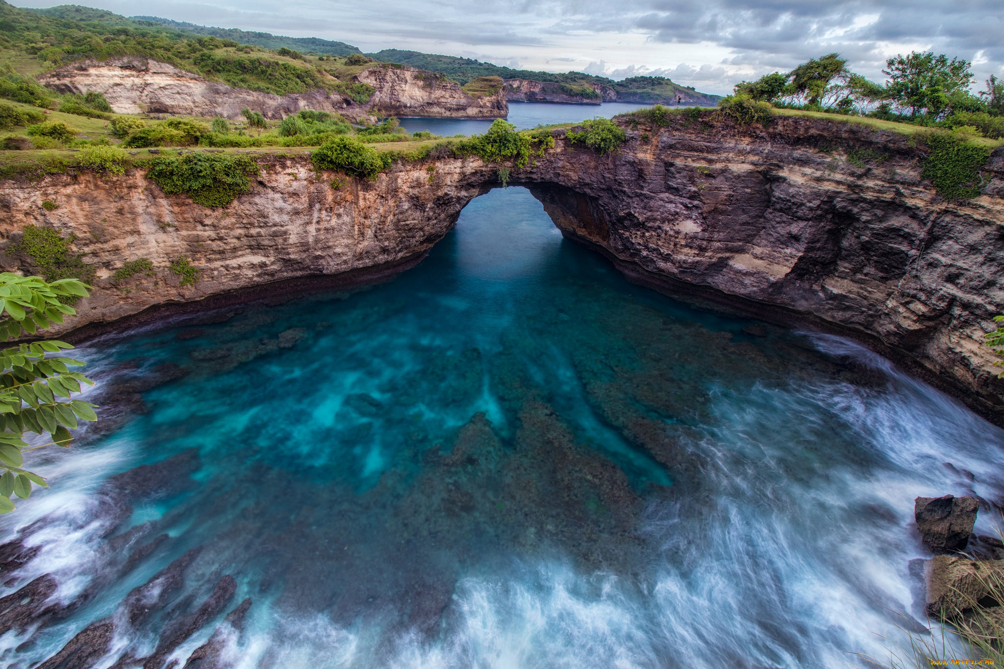 природа, побережье, берег, море