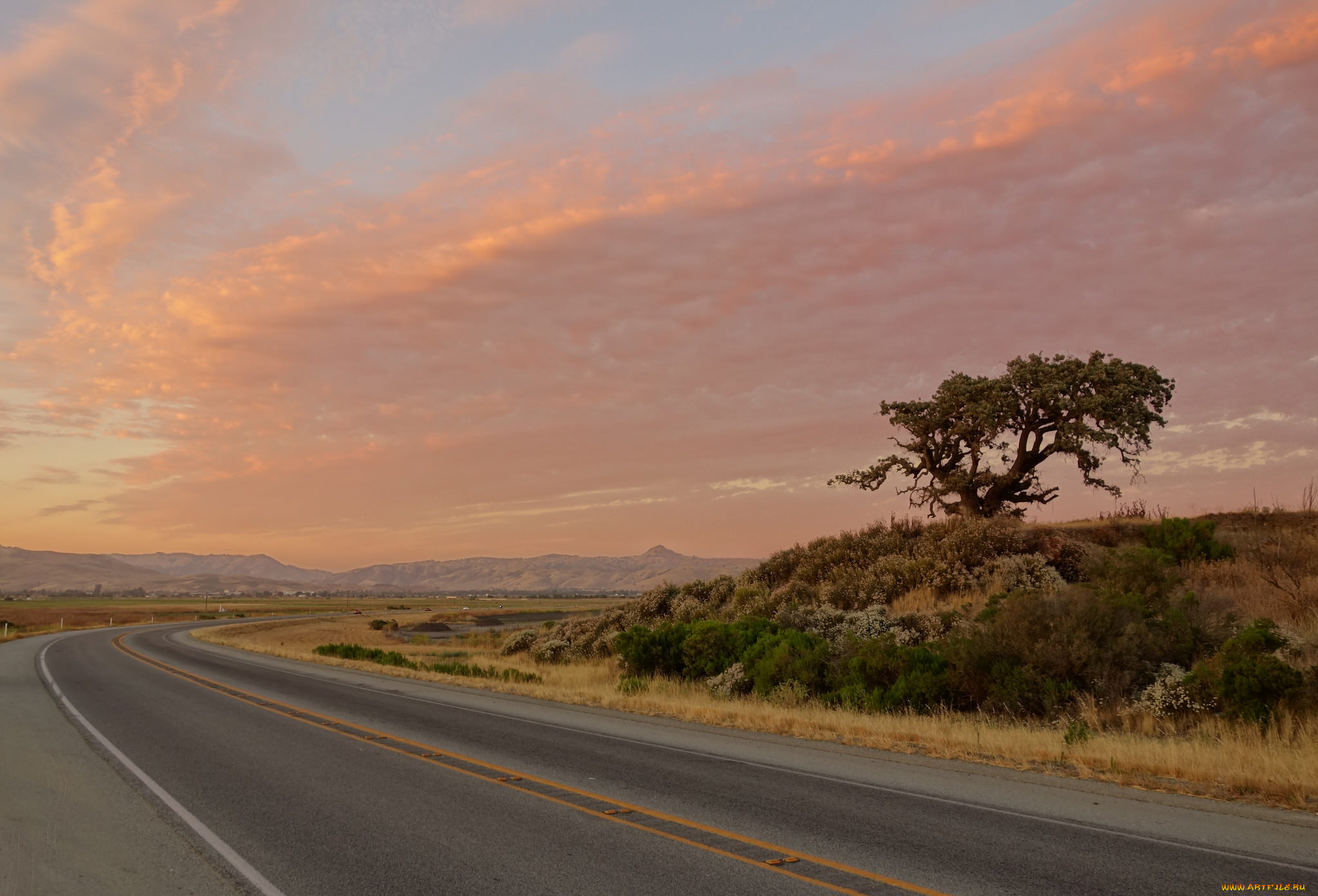 природа, дороги, тракт