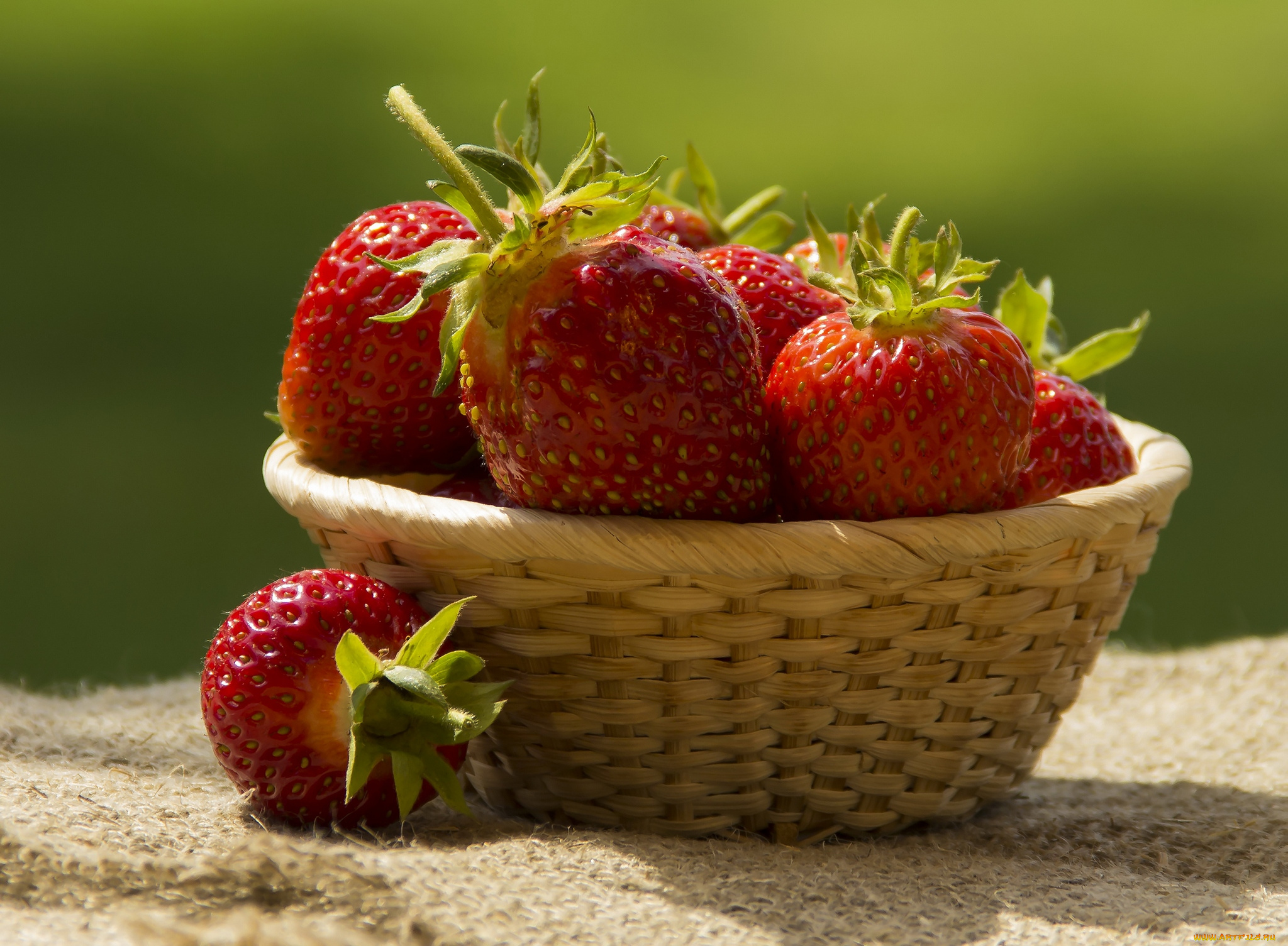 еда, клубника, , земляника, спелая, сочная, вкусная