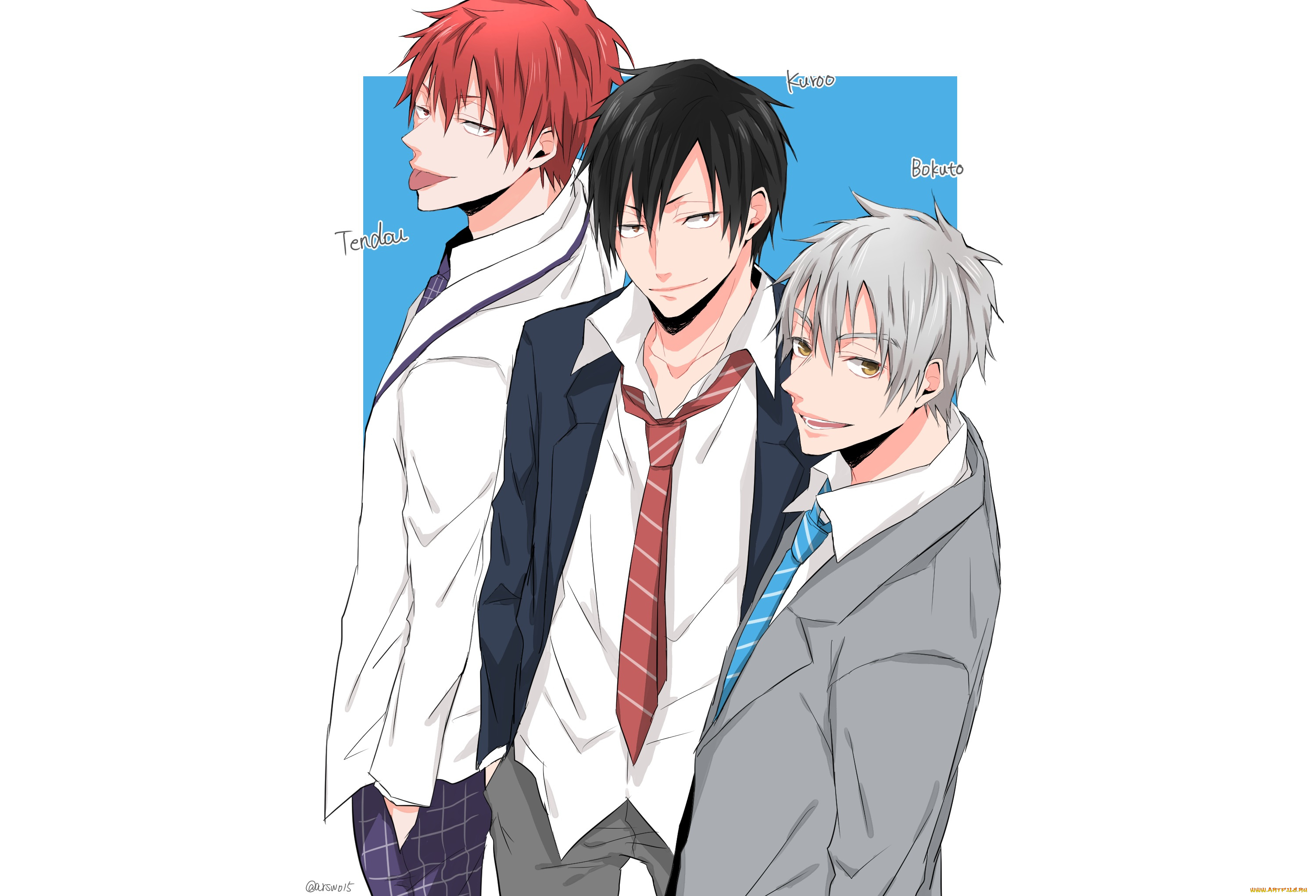 аниме, haikyuu, волейбол