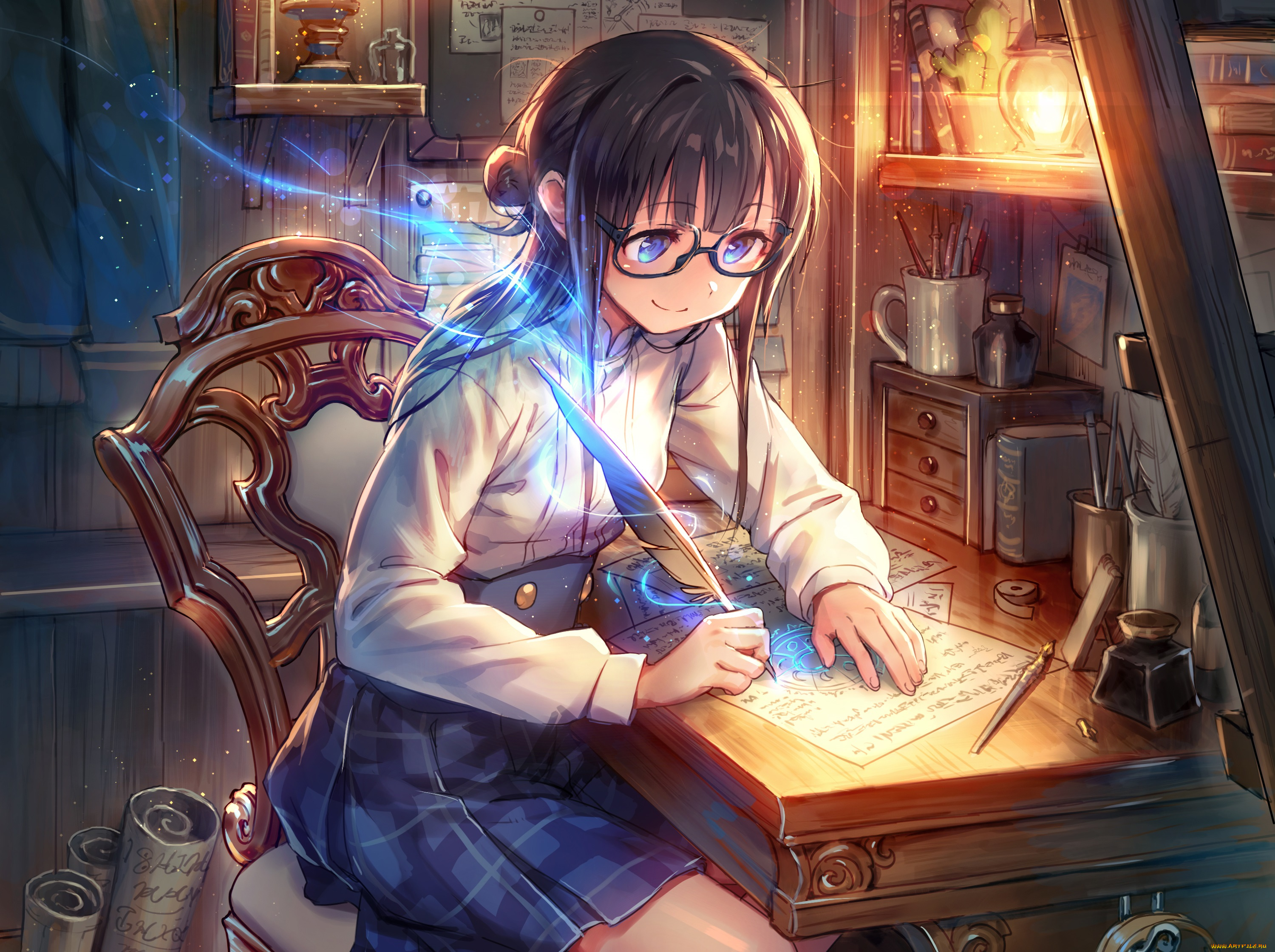 аниме, shingeki, no, bahamut, shingeki, no, bahamut