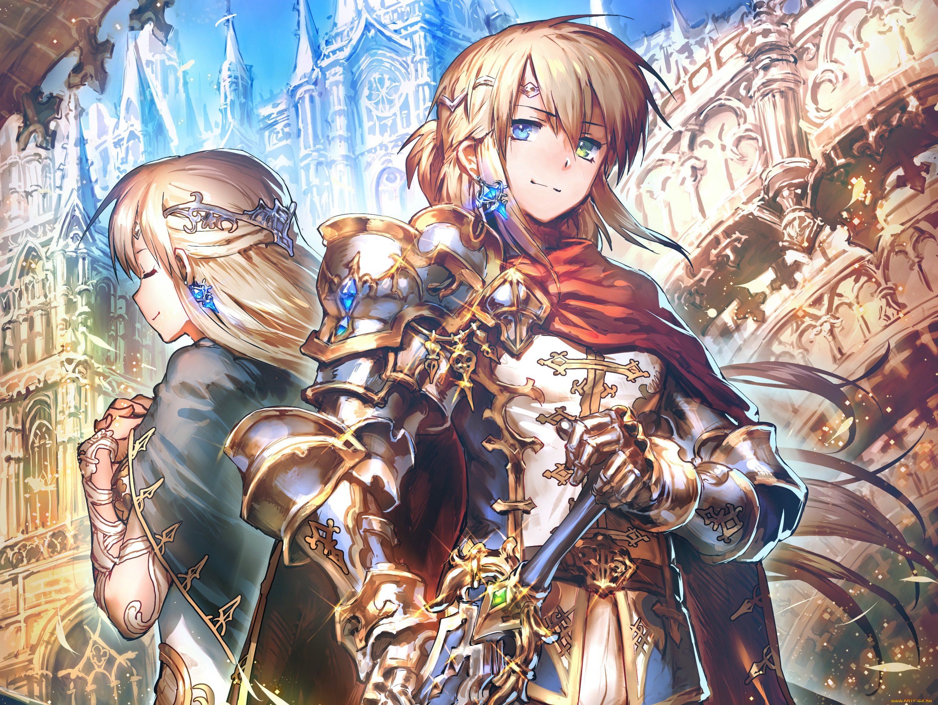 аниме, shingeki, no, bahamut, shingeki, no, bahamut