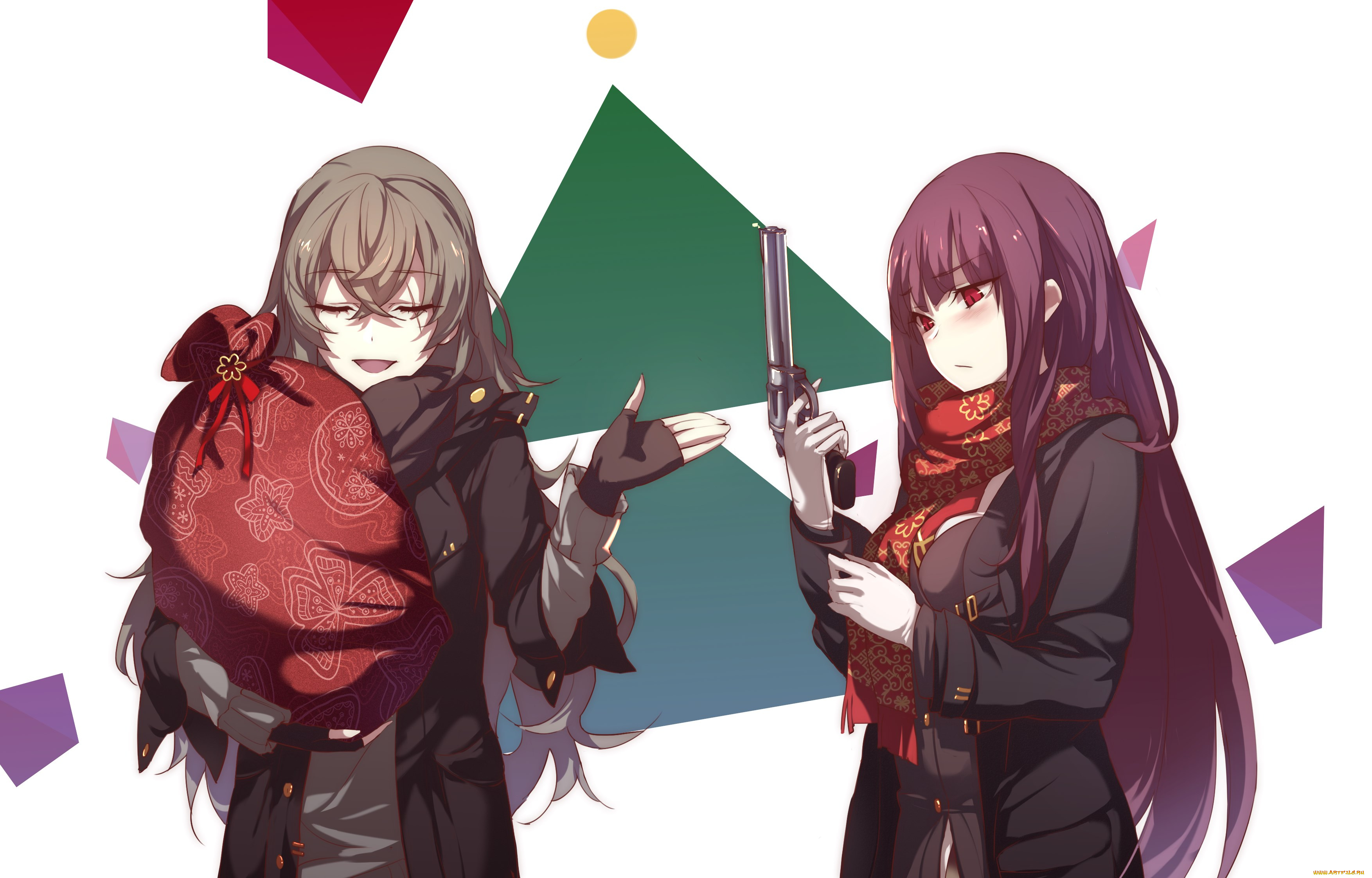 аниме, girls, frontline, девушки