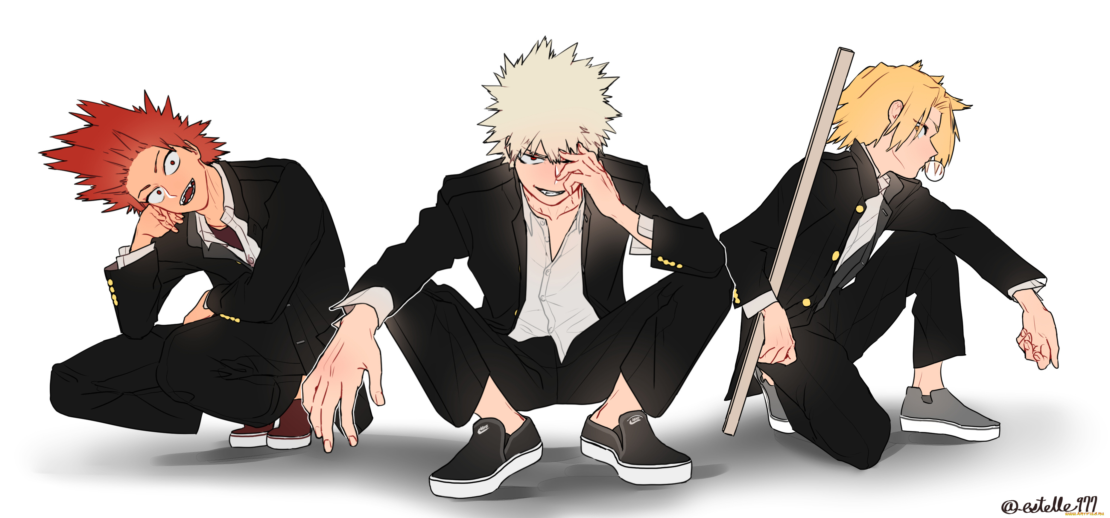 аниме, boku, no, hero, academia, моя, геройская, академия