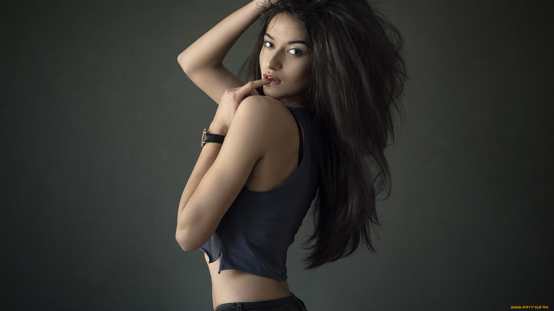 девушка, девушки, -unsort, , брюнетки, темноволосые, модель