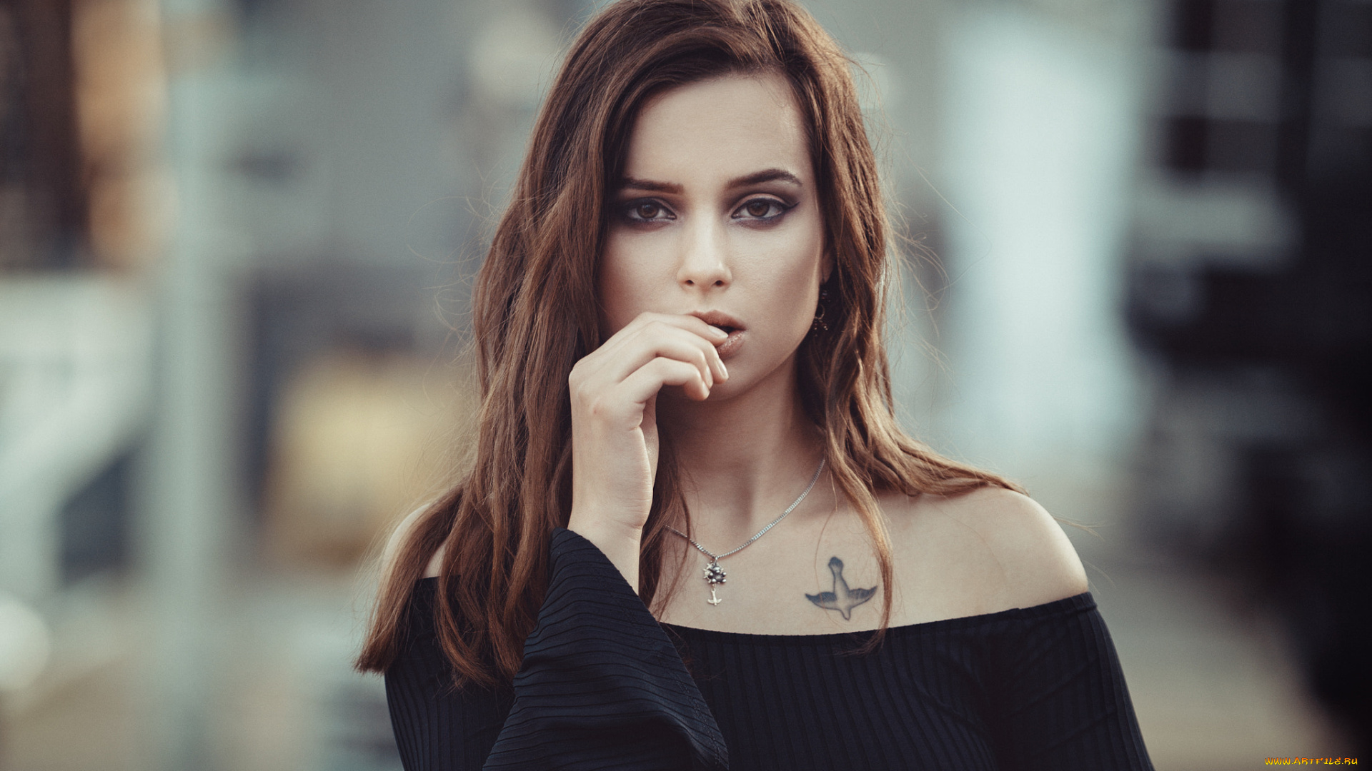 девушка, девушки, -unsort, , брюнетки, темноволосые, модель