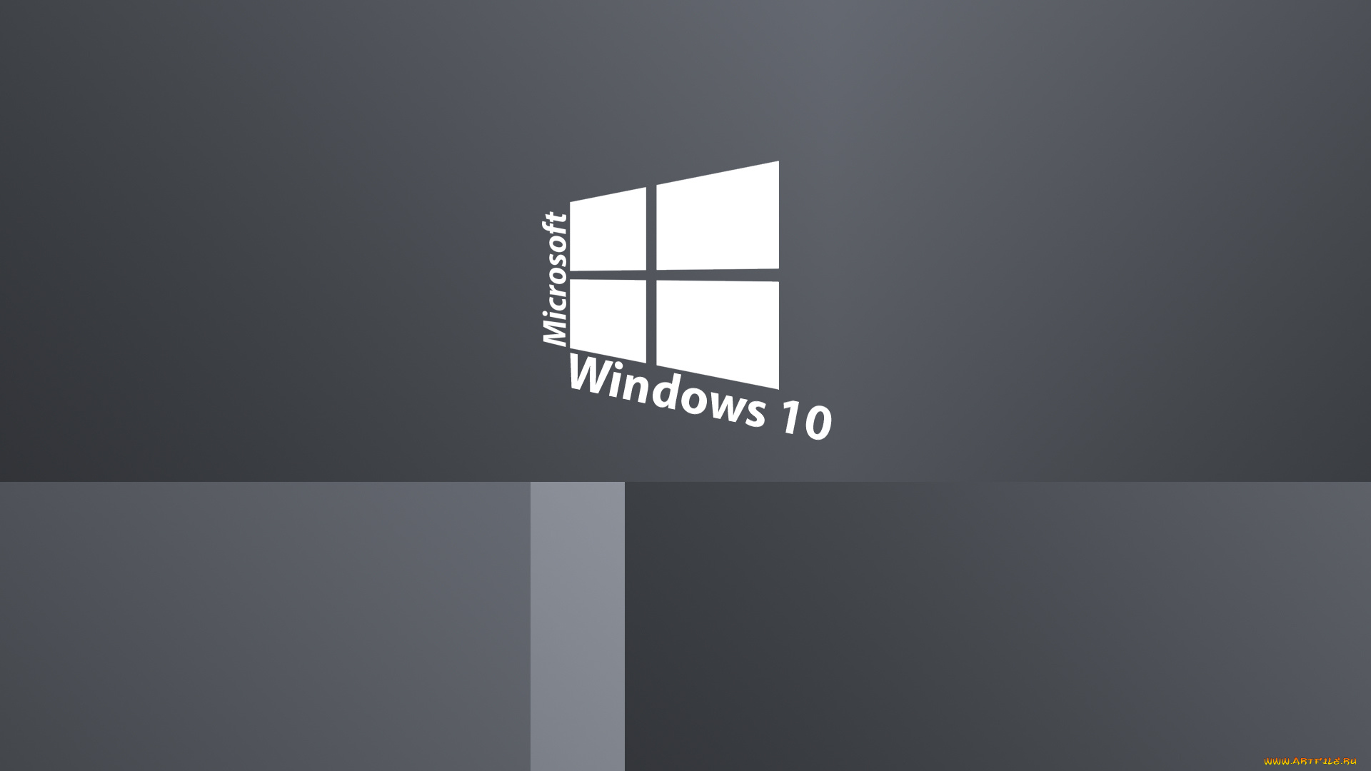 компьютеры, windows, , 10, логотип, фон