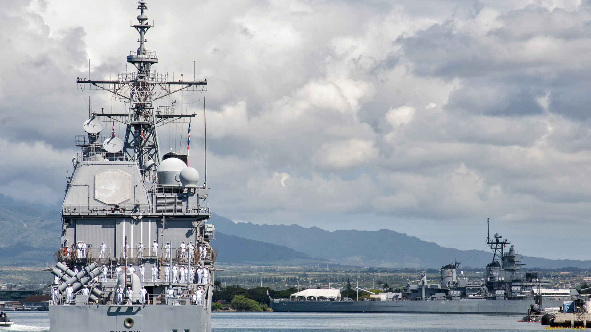 uss, chosin, , cg-65, корабли, крейсеры, , линкоры, , эсминцы, us, navy, jbphh, перл, харбор, вмс, сша, ракетный, крейсер, uss, chosin