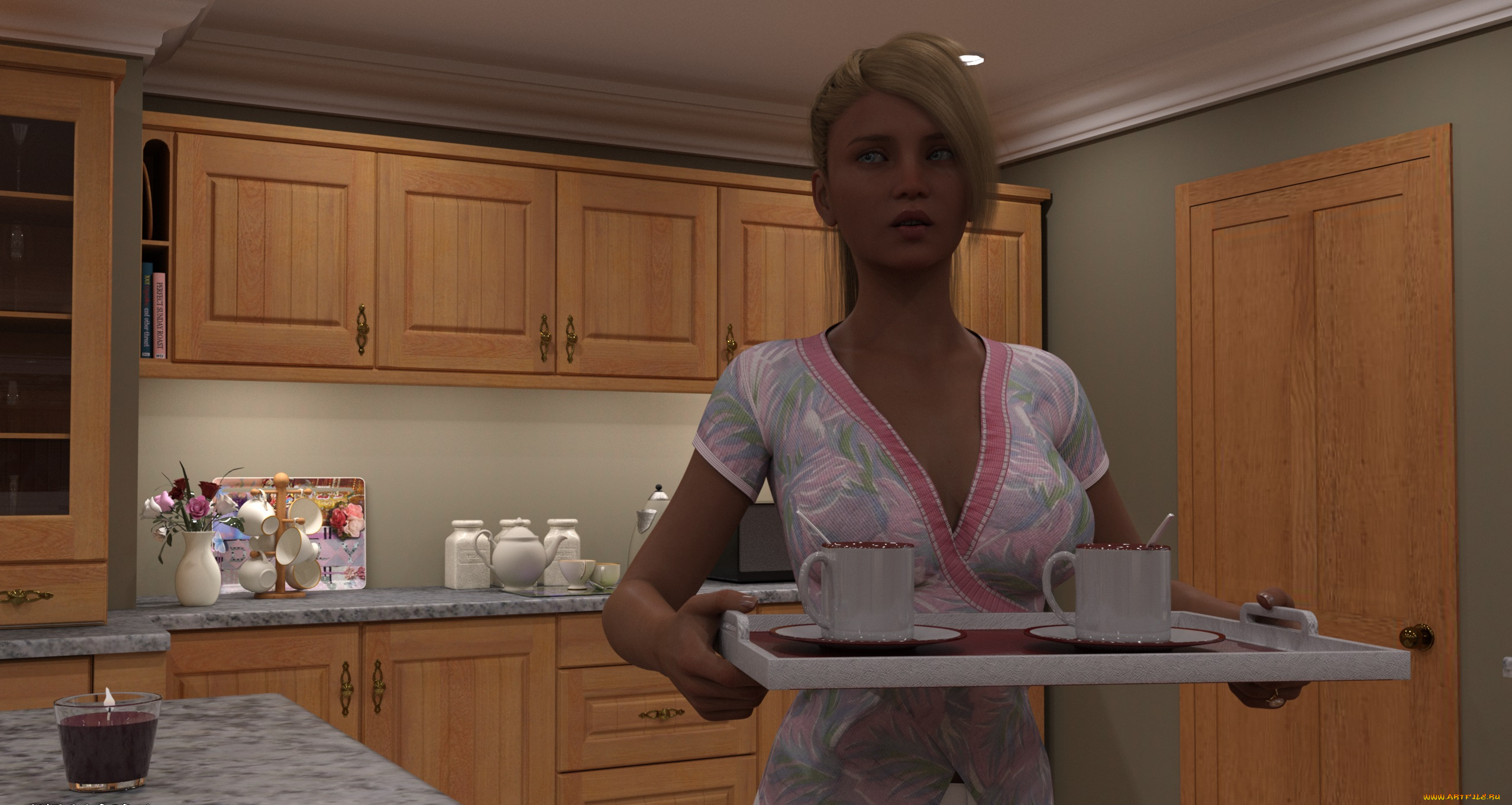 3д, графика, люди, , people, фон, взгляд, девушка