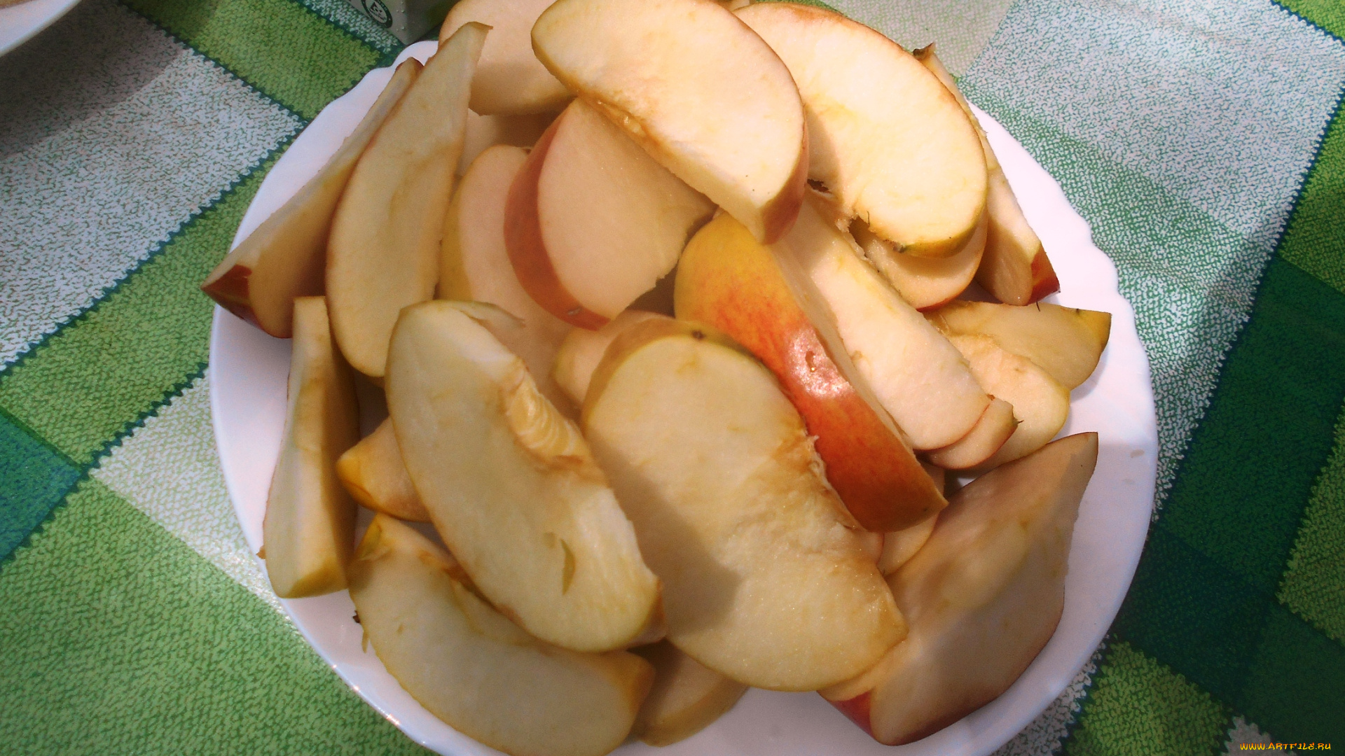 еда, яблоки