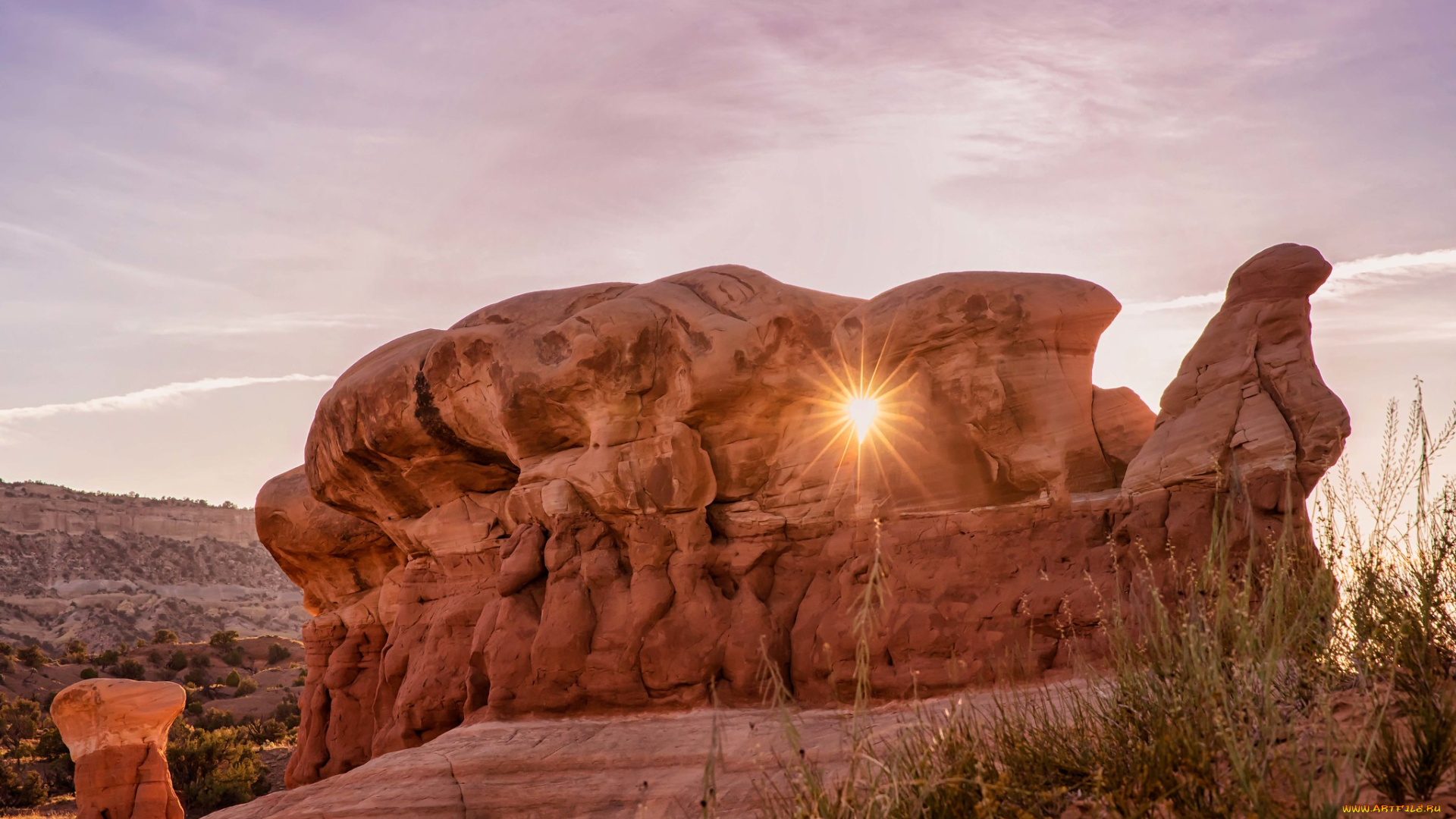 природа, горы, простор