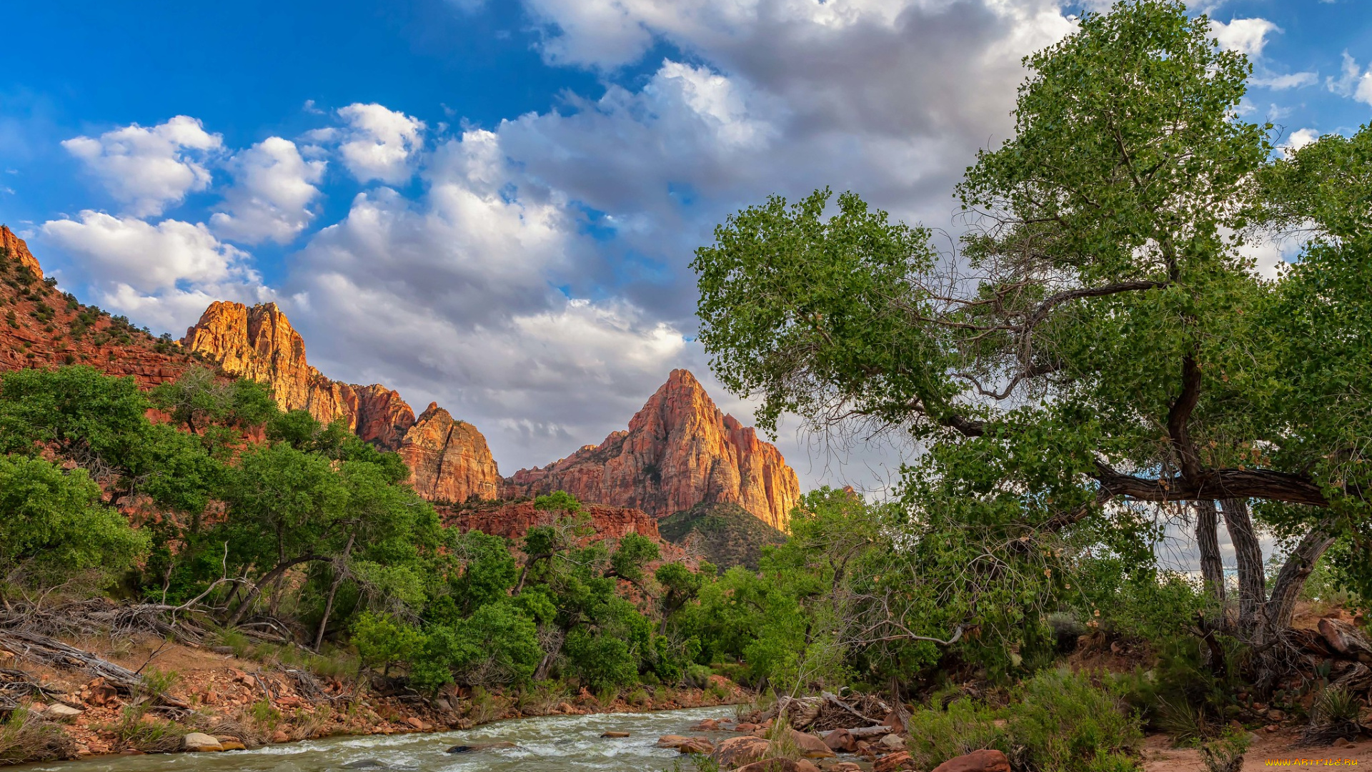 природа, реки, озера, простор