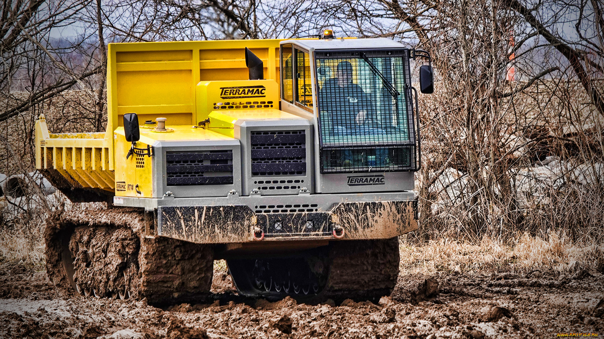 2020, terramac, rt14, техника, строительная, техника, terramac, rt14, hdr, строительная, 2020, спецтехника, гусеничный, транспорт