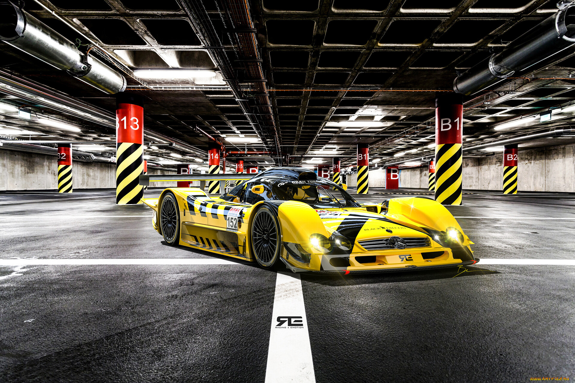 mercedes-benz, clk, gtr, автомобили, 3д, mercedes, benz, clk, gtr