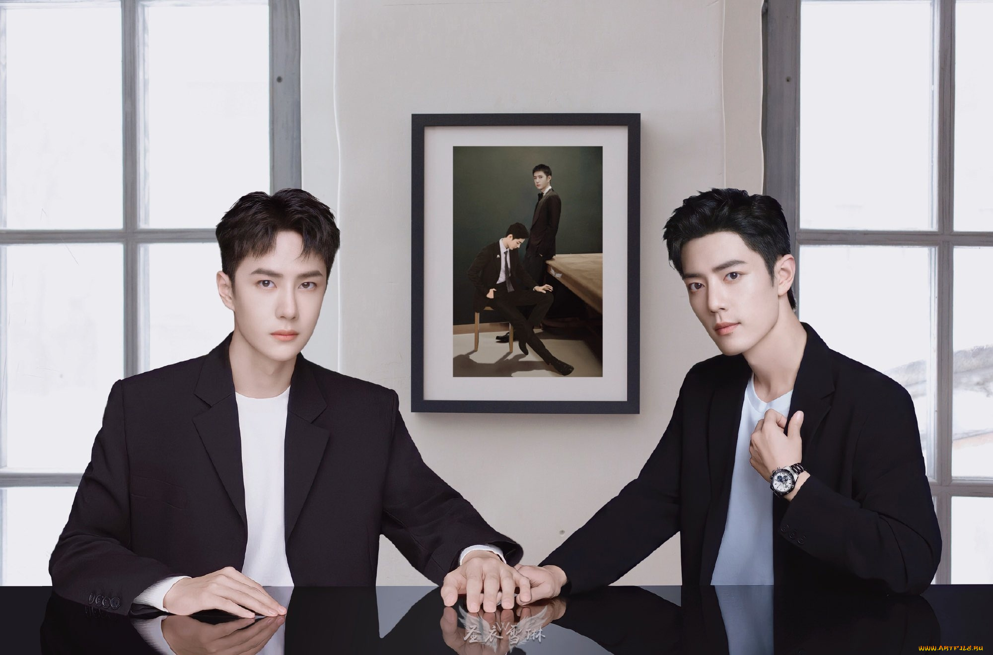 разное, знаменитости, ван, ибо, wang, yi, bo, сяо, чжань, xiao, zhan