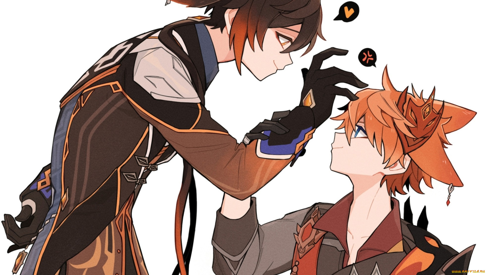 аниме, genshin, impact, персонажи, ушки