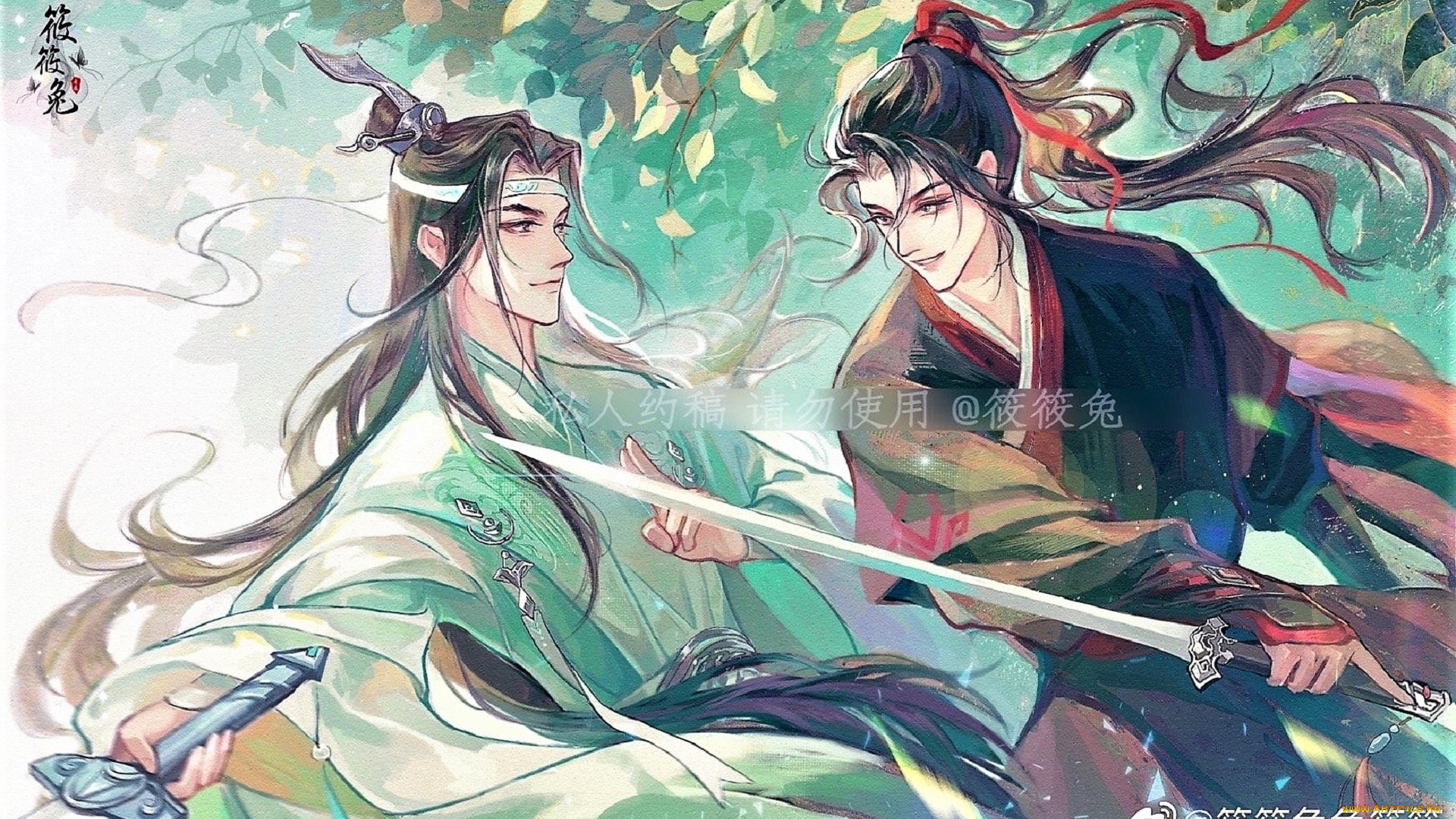 аниме, mo, dao, zu, shi, вэй, усянь, лань, ванцзи