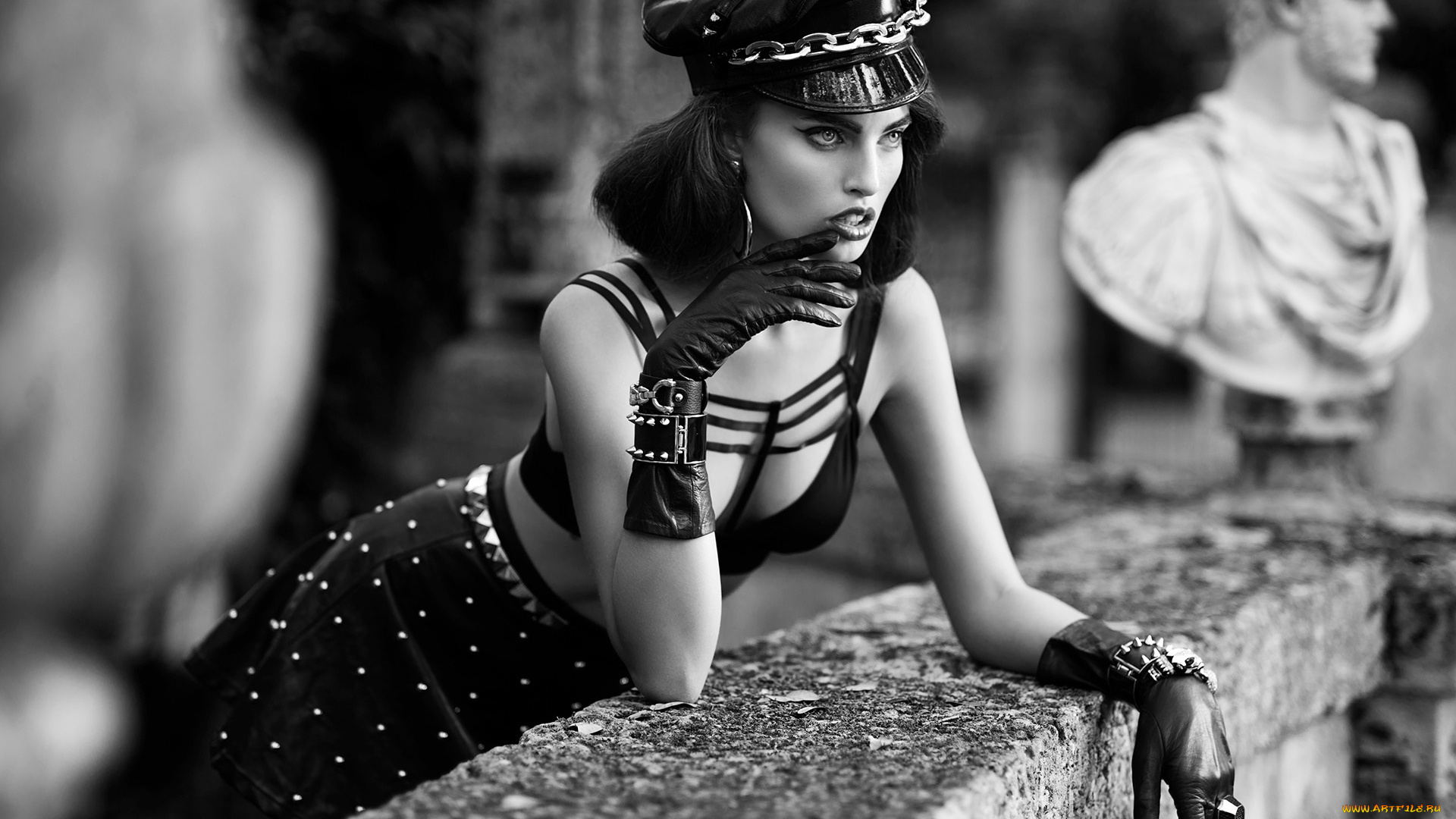 девушки, -, черно-белые, монохром, alize, barange