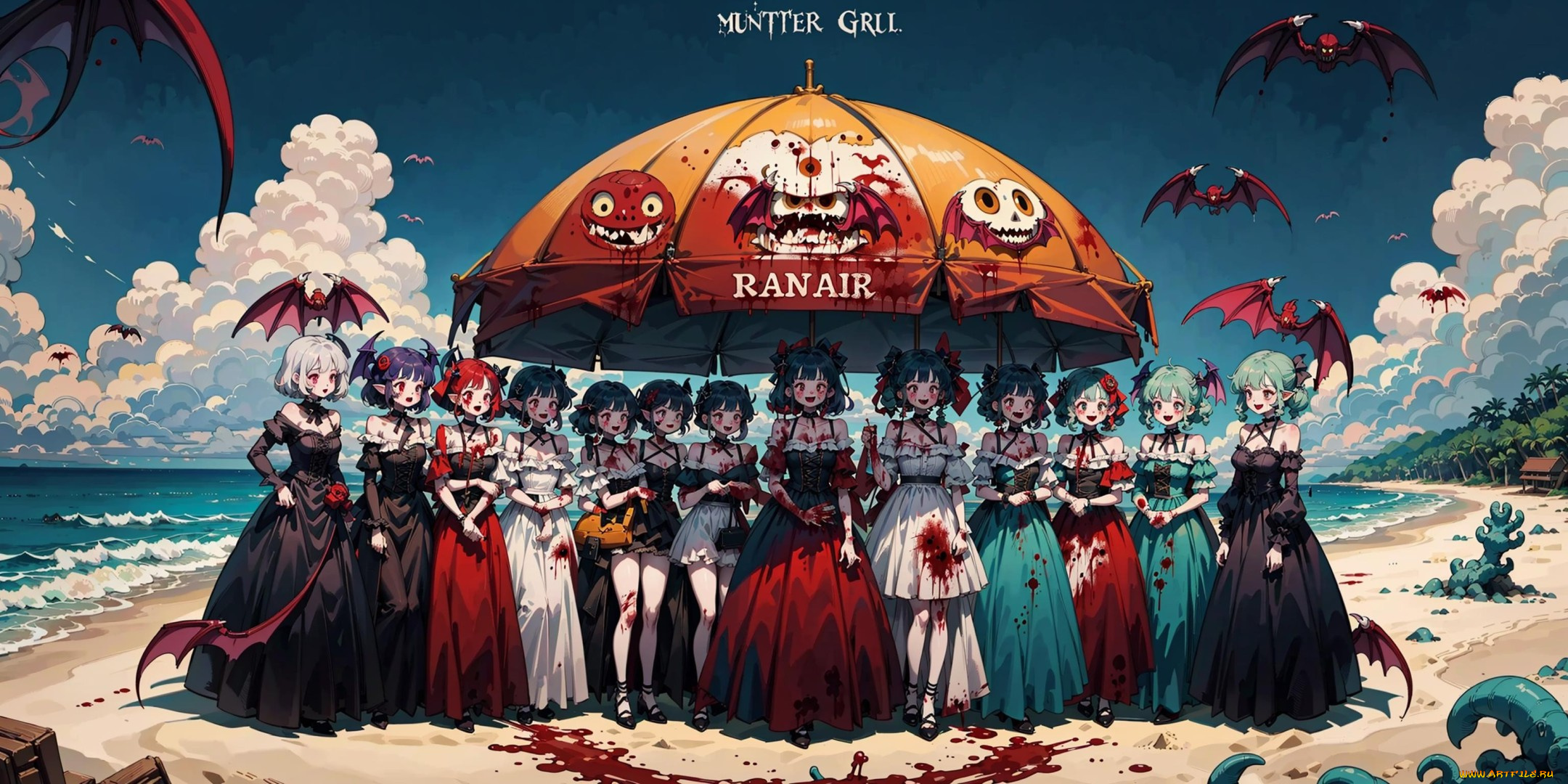 аниме, ангелы, , демоны, нейросети, графика, нейроарт, ai, art, нейронные, сети, рисунки, нейро, искусство