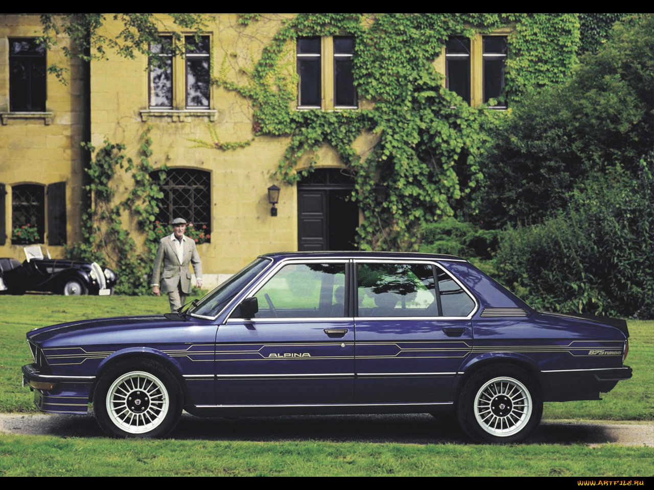 alpina, b7s, turbo, e12, автомобили, bmw