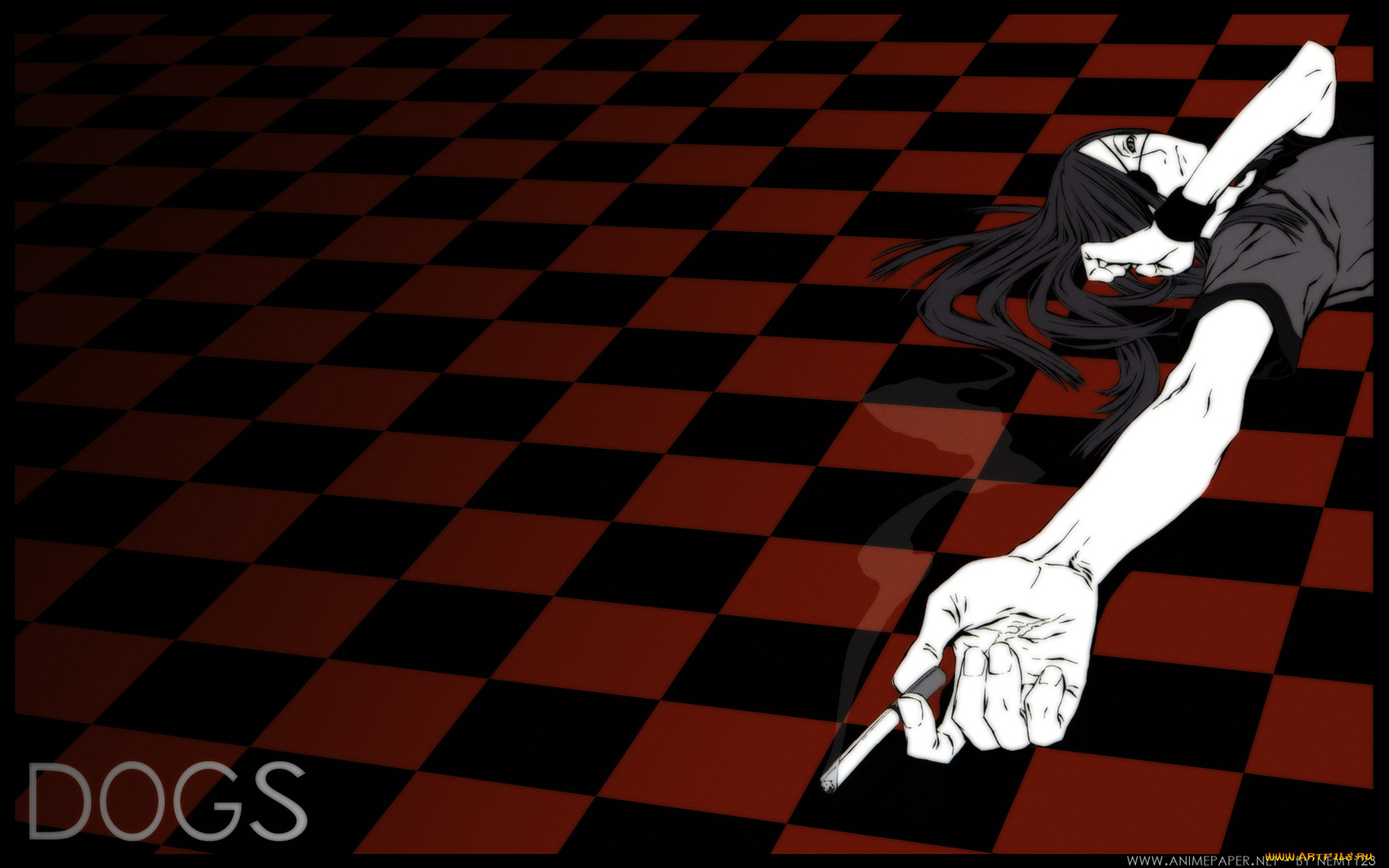 аниме, dogs, bullets, carnage