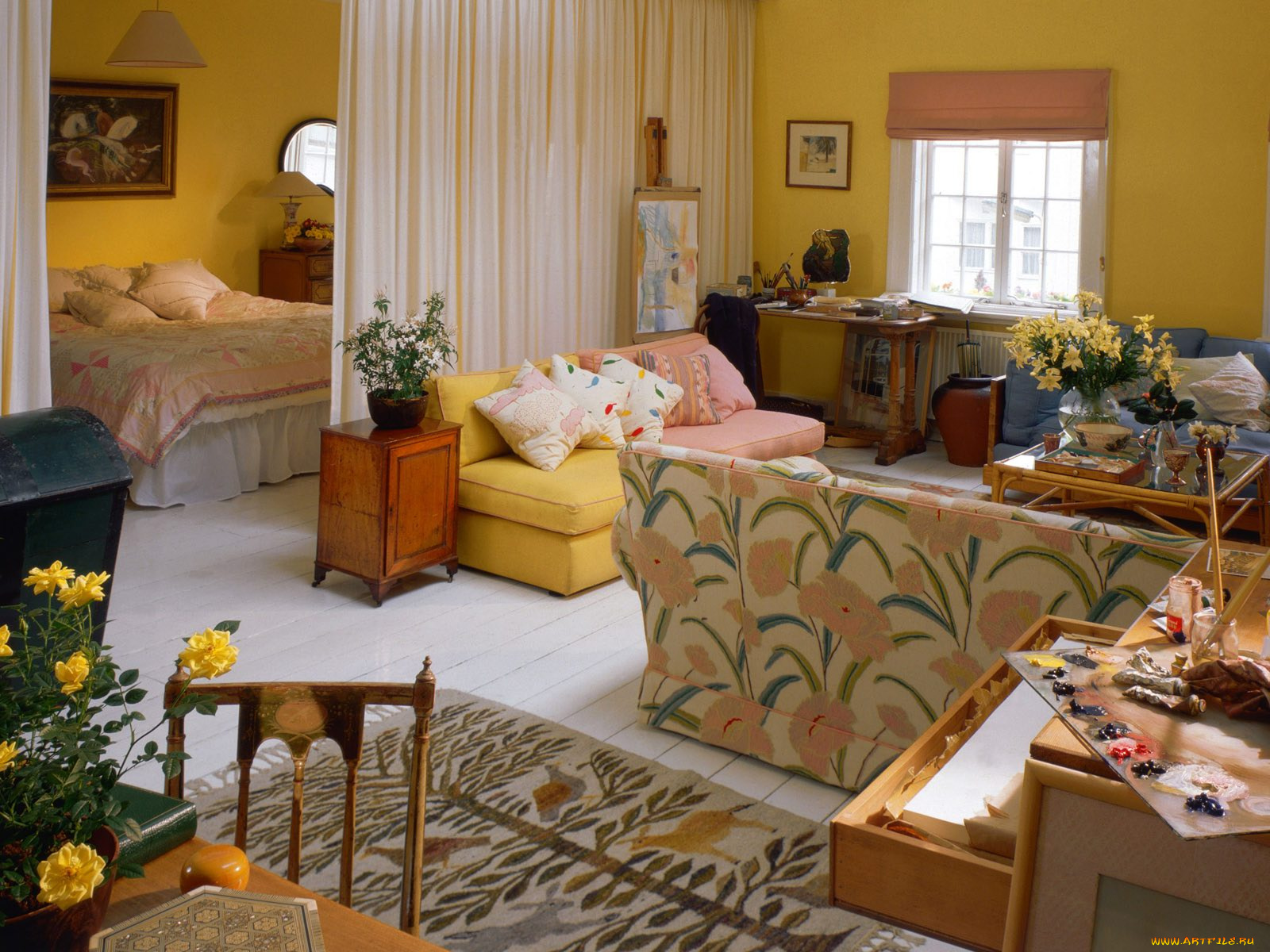 интерьер, гостиная