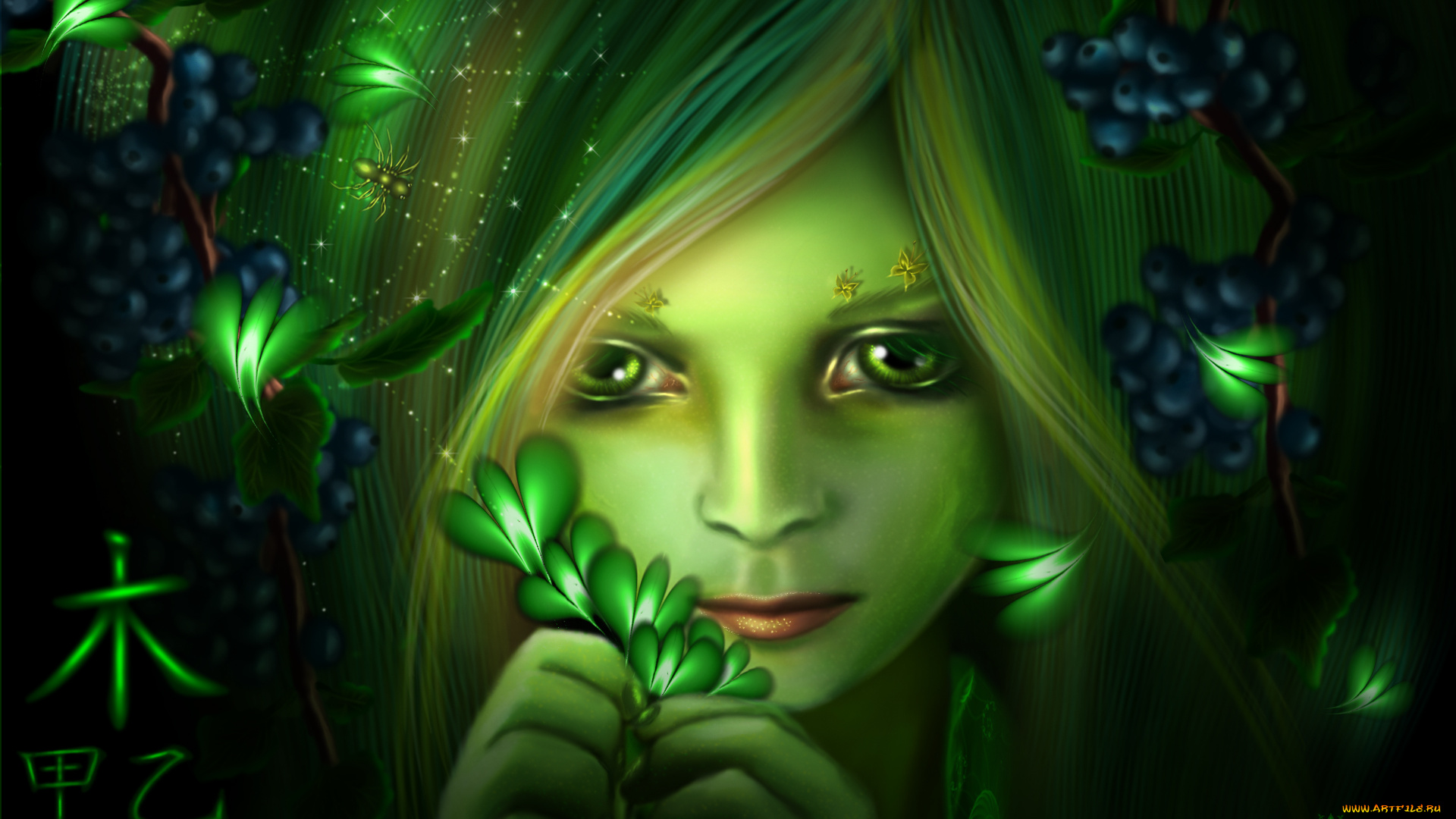 cloris, by, lilok, фэнтези, девушки