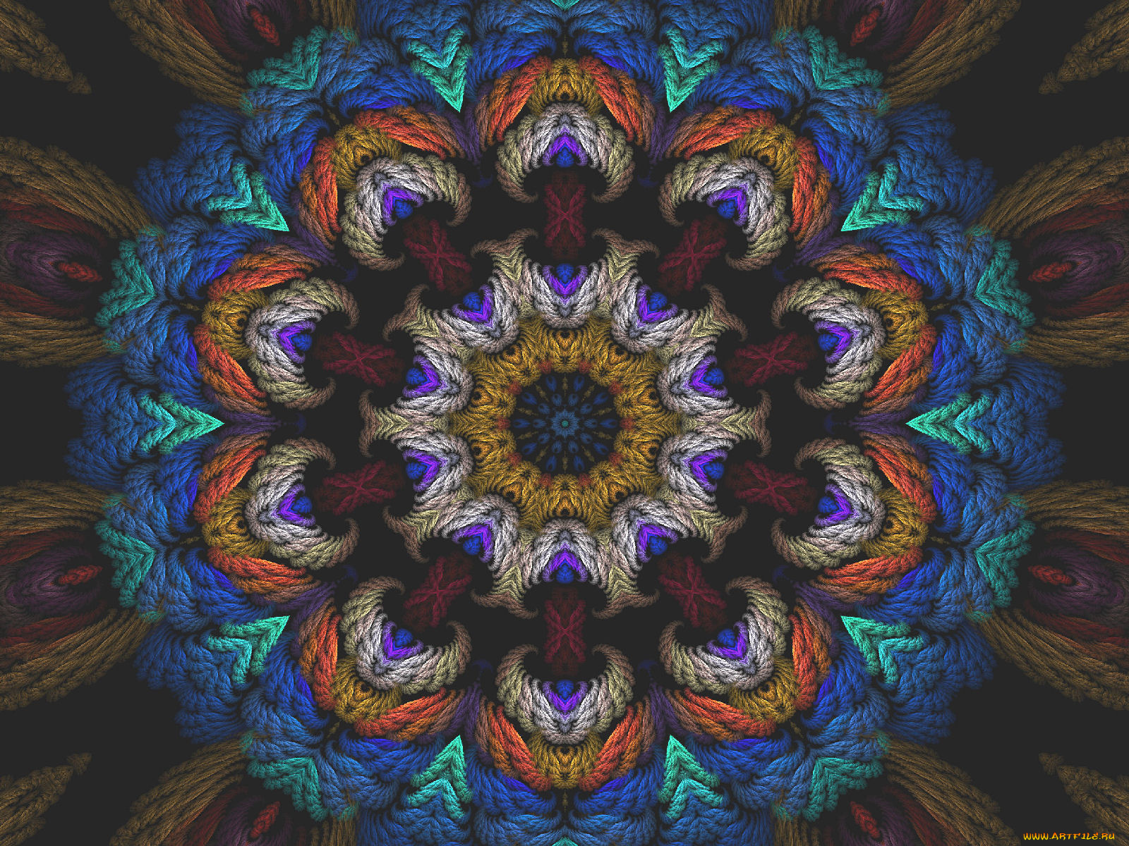 3д, графика, fractal, фракталы