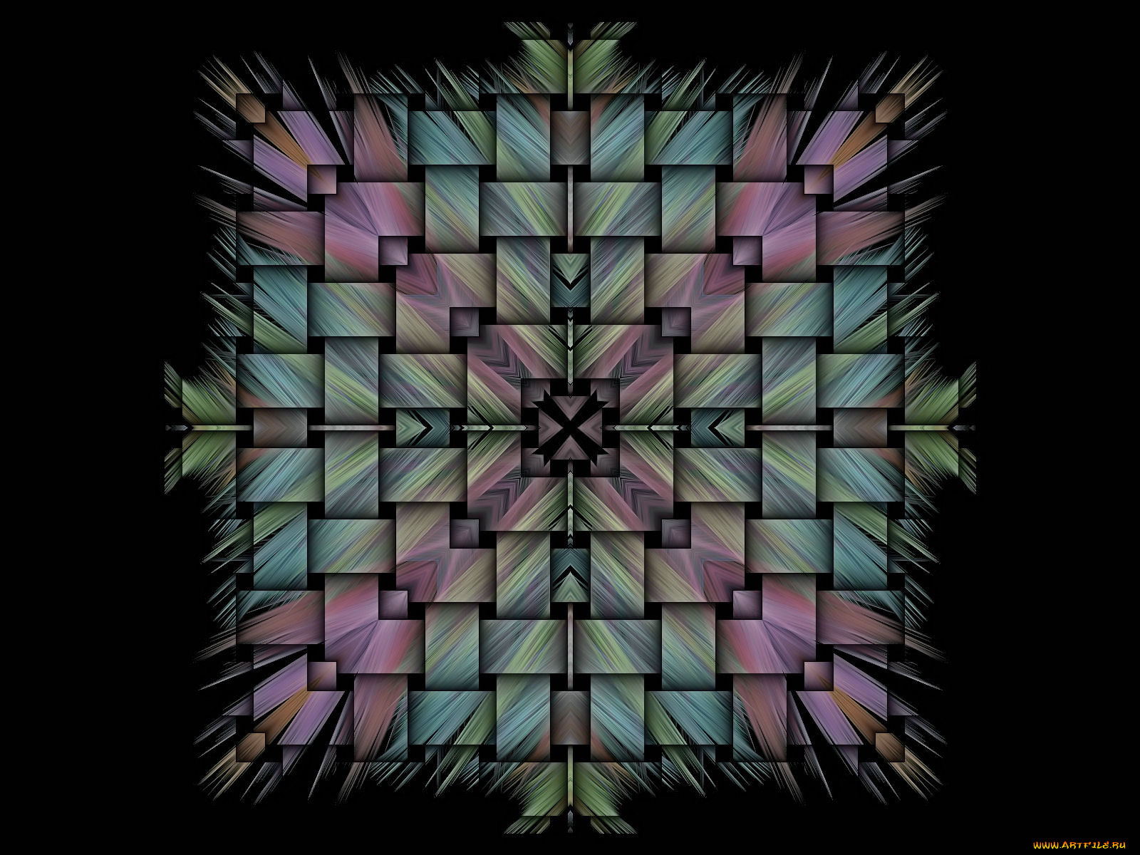 3д, графика, fractal, фракталы, абстракция, узор