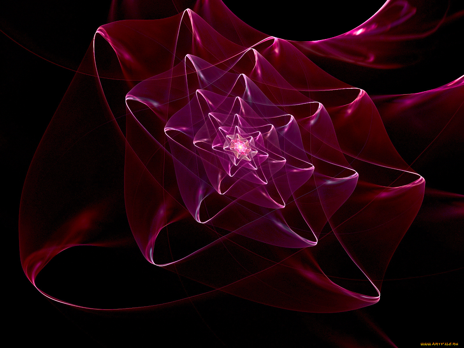 3д, графика, fractal, фракталы, абстракция, узор, тёмный