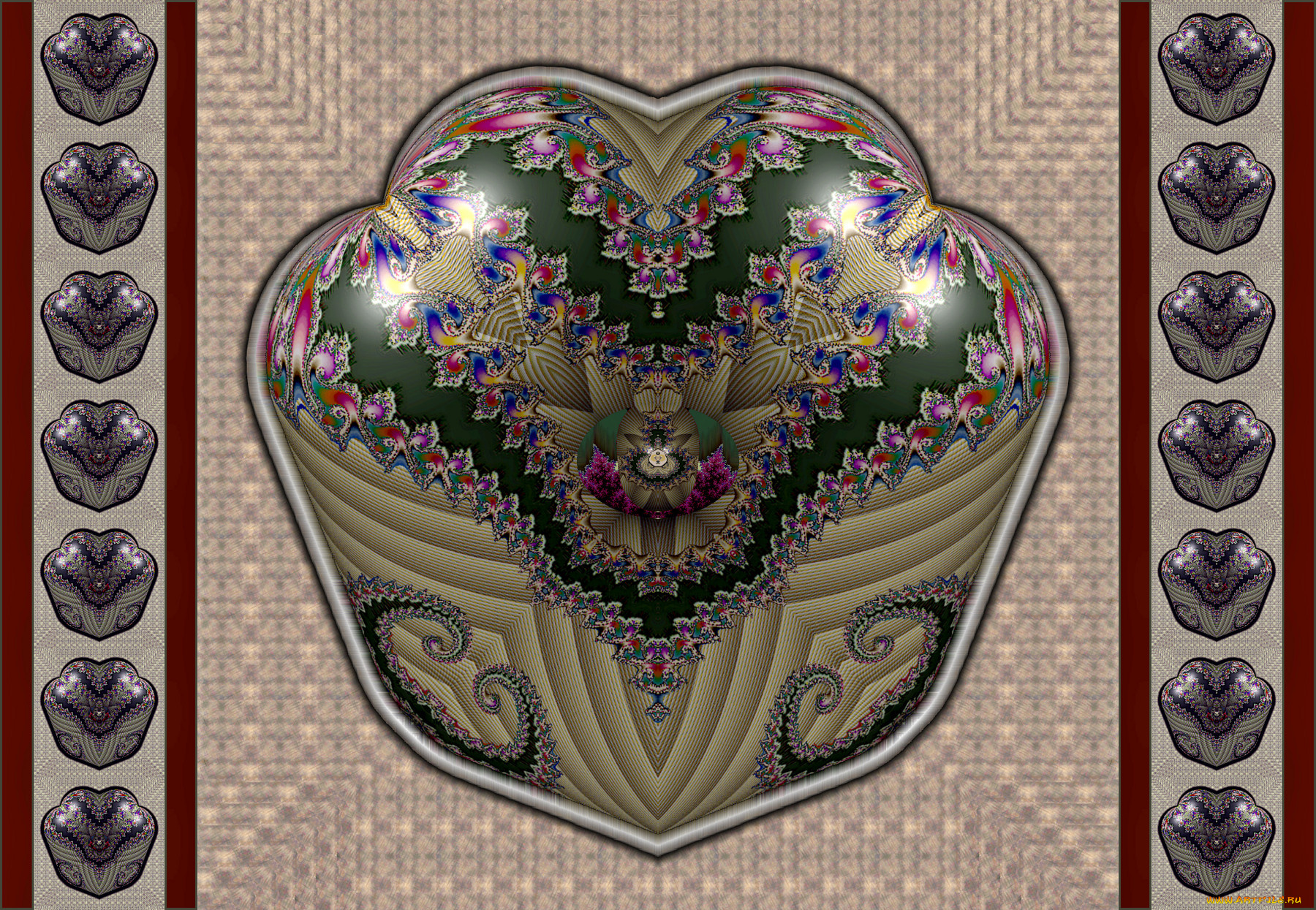 3д, графика, fractal, фракталы, фрактал