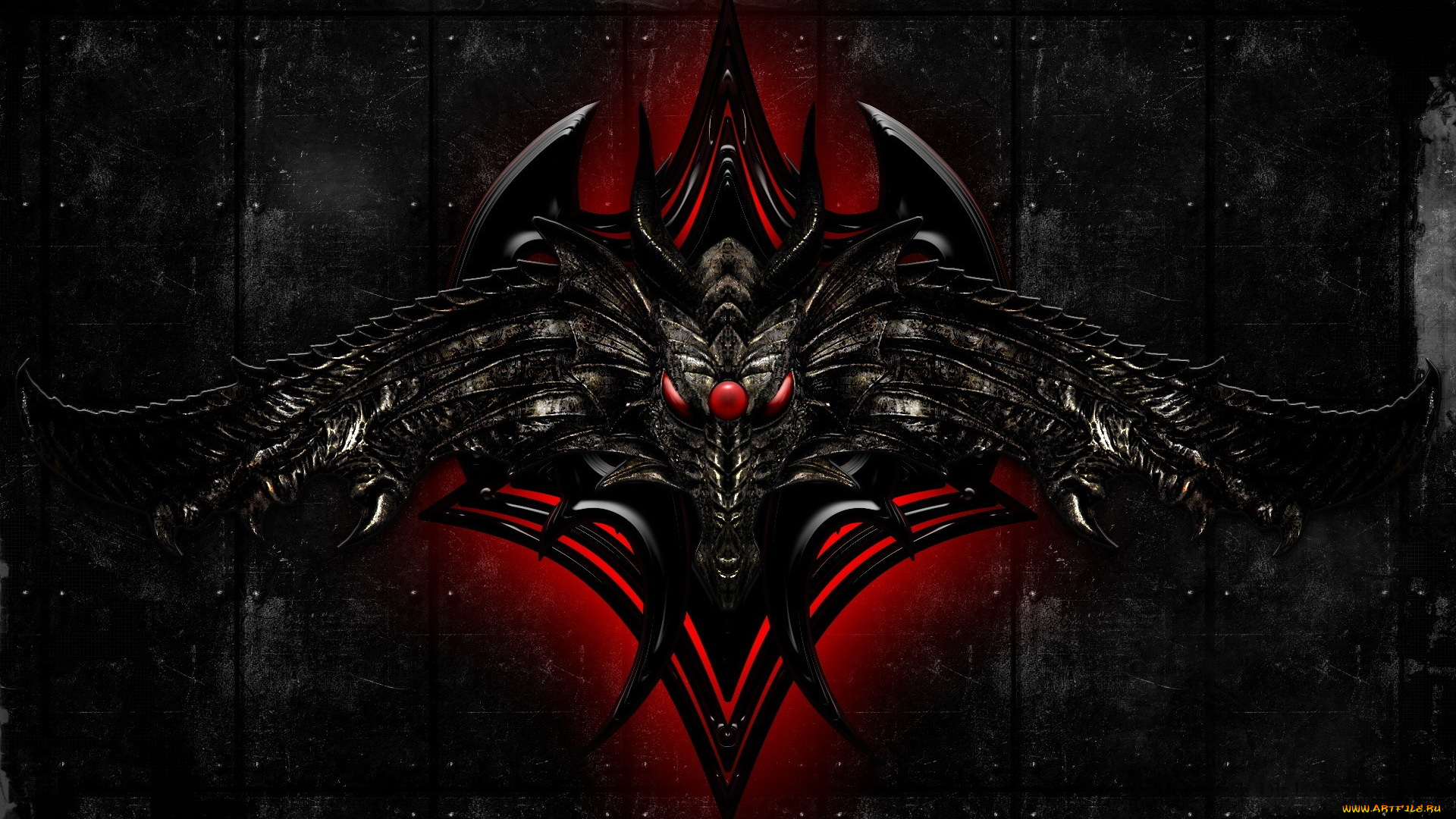 3д, графика, другое, дракон