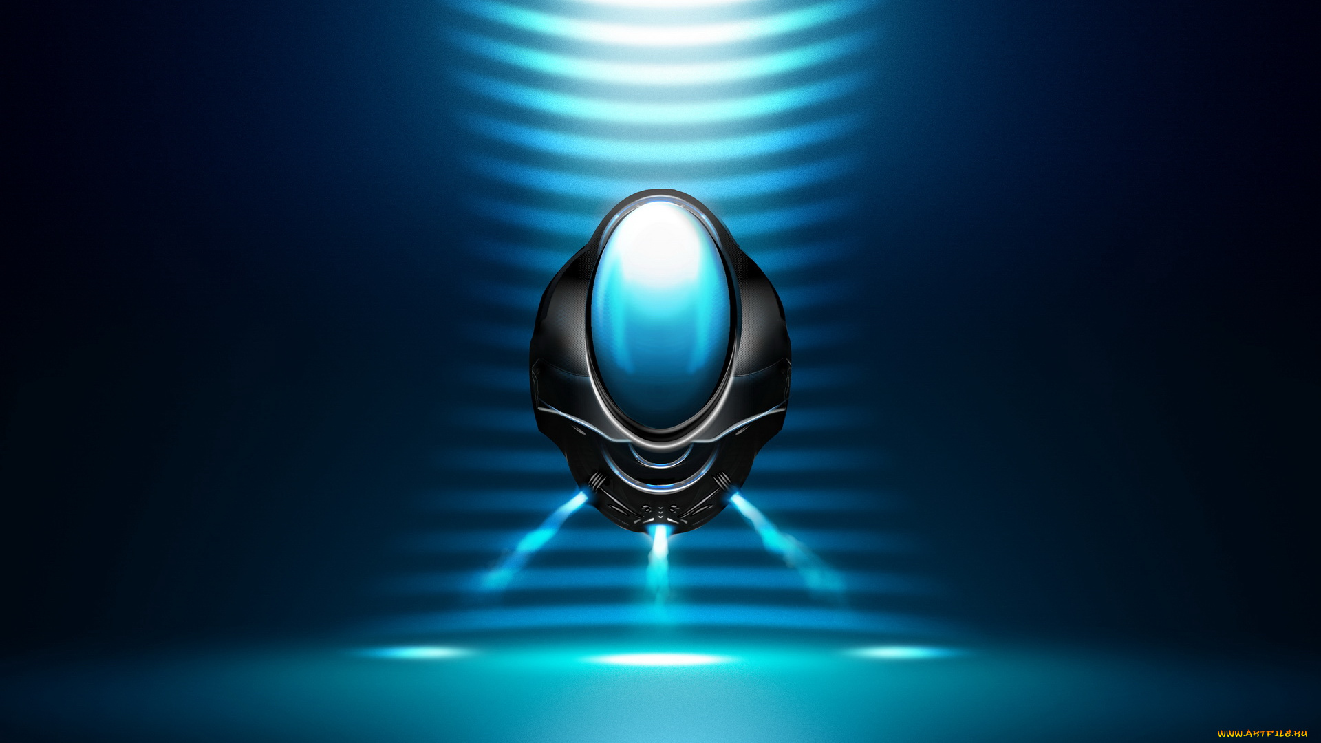 3д, графика, другое, синий, тёмный