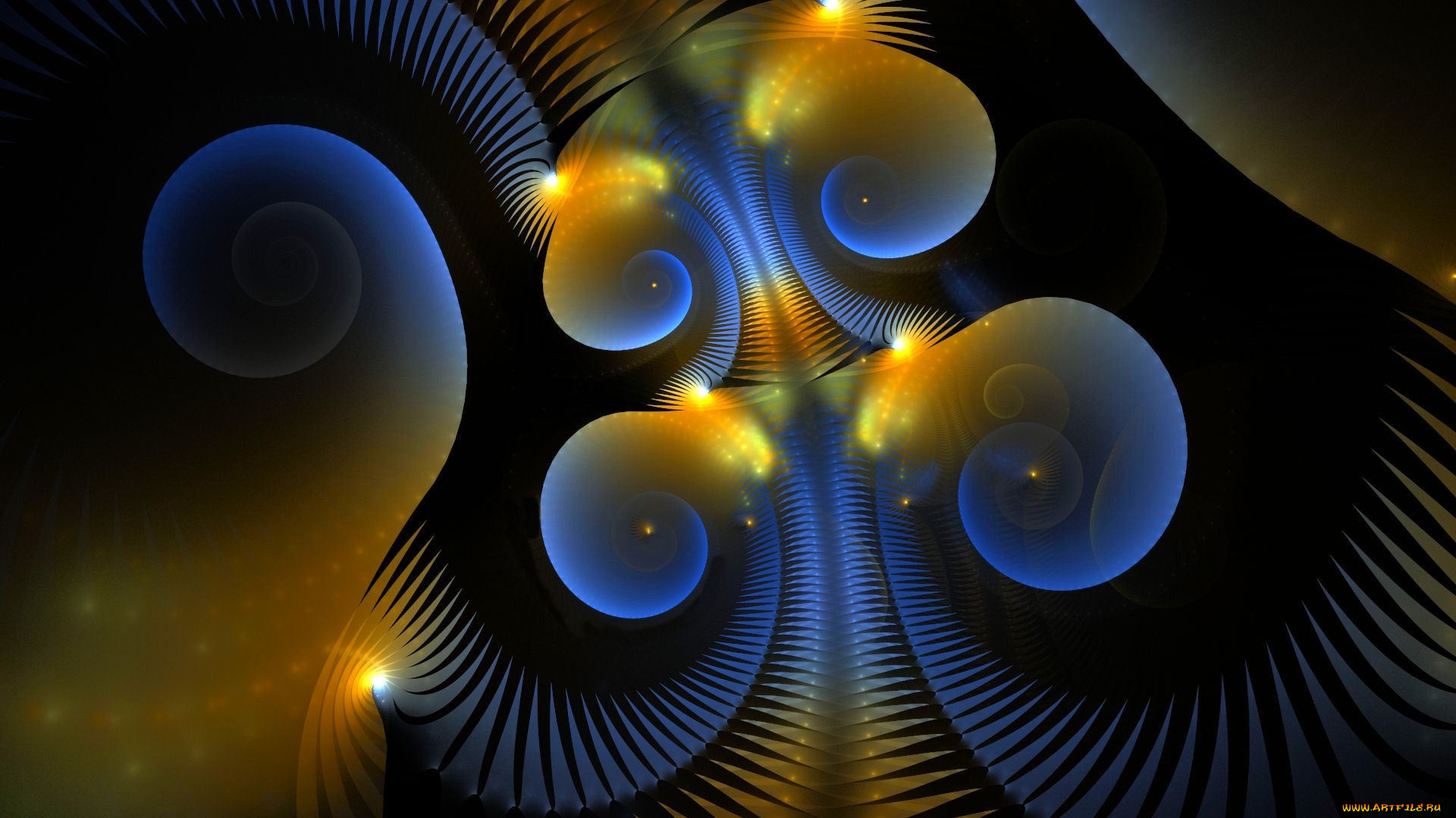 3д, графика, fractal, фракталы, фрактал