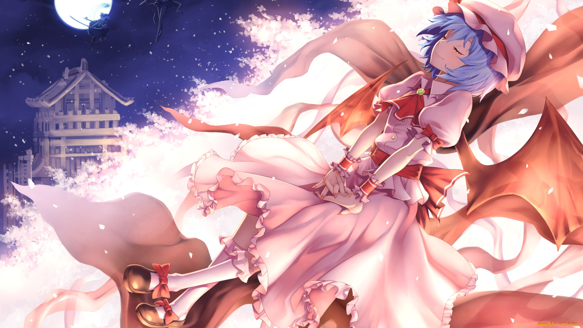 аниме, touhou, ремилия, скарлет