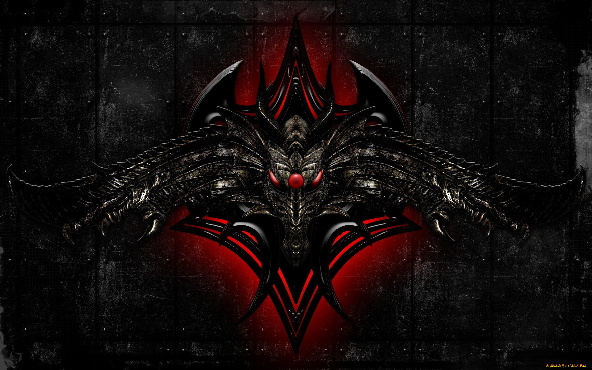 3д, графика, другое, дракон