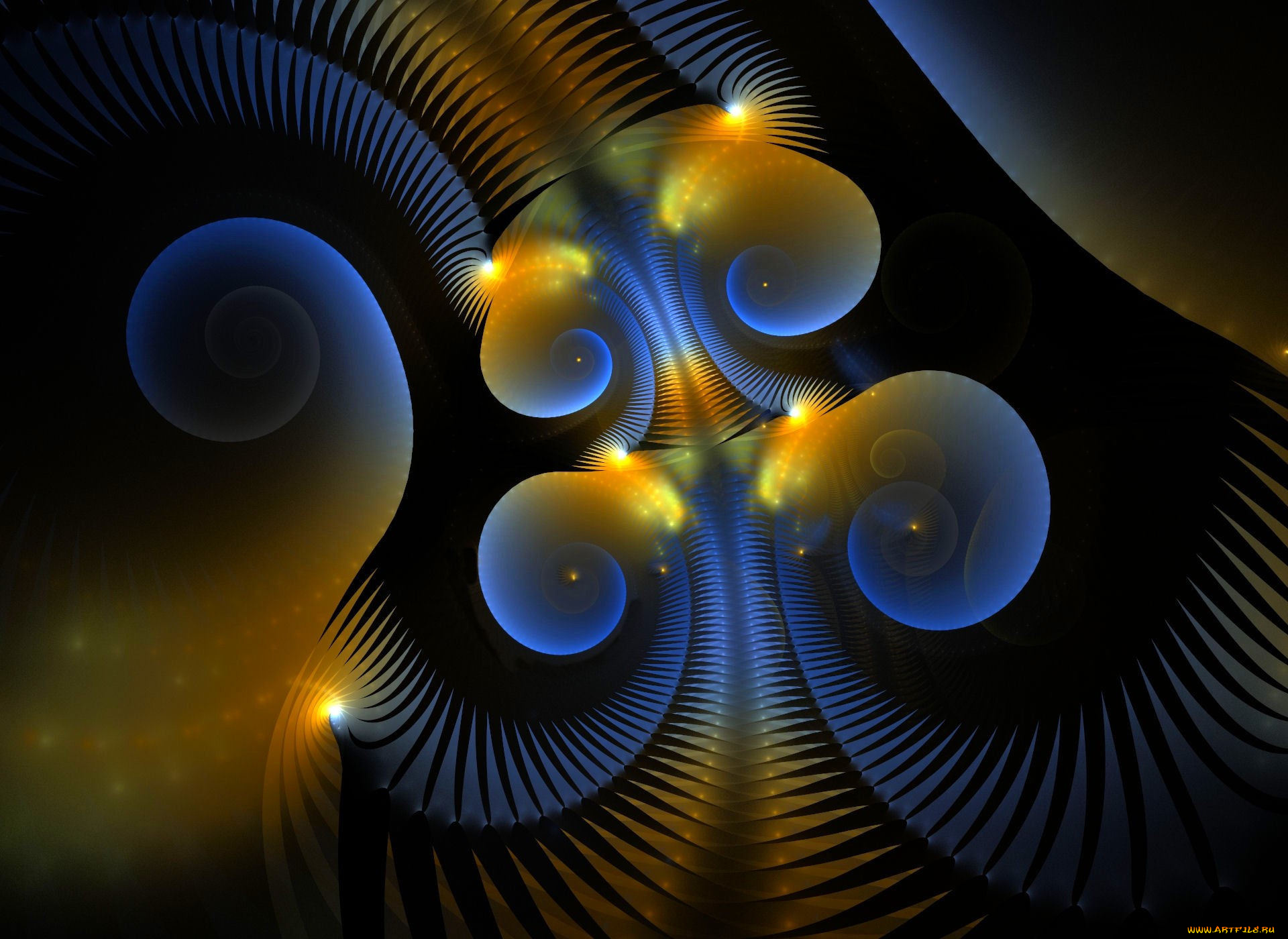 3д, графика, fractal, фракталы, фрактал