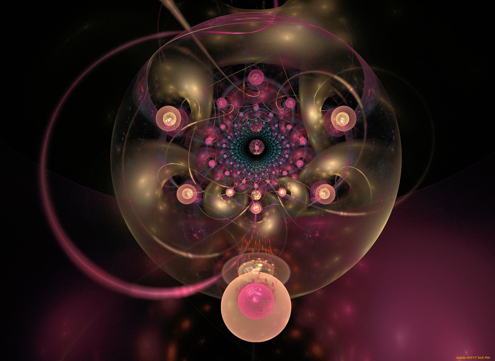 3д, графика, fractal, фракталы, фрактал