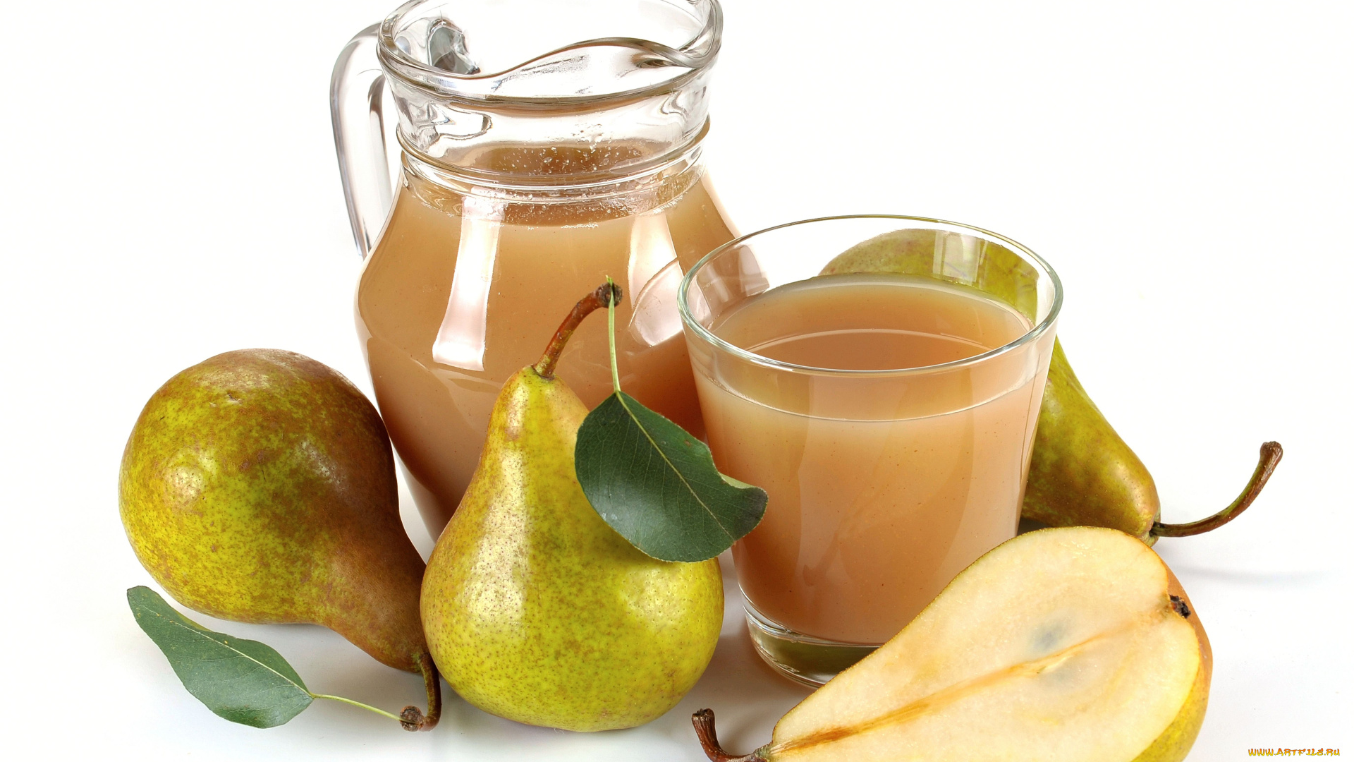 еда, напитки, сок, груши