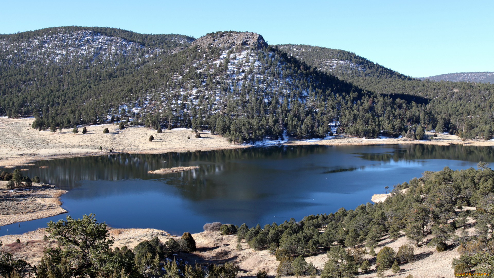 el, malpais, national, monument, нью, мексико, сша, природа, реки, озера, озеро, горы