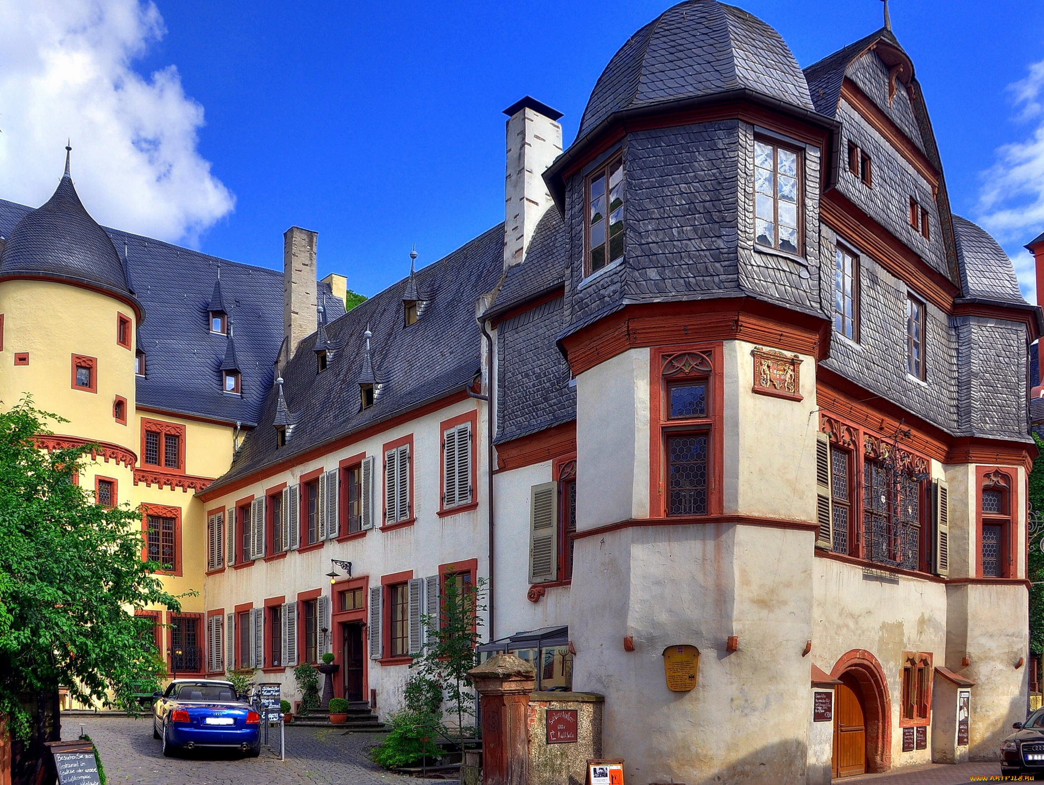 германия, целль, города, здания, дома