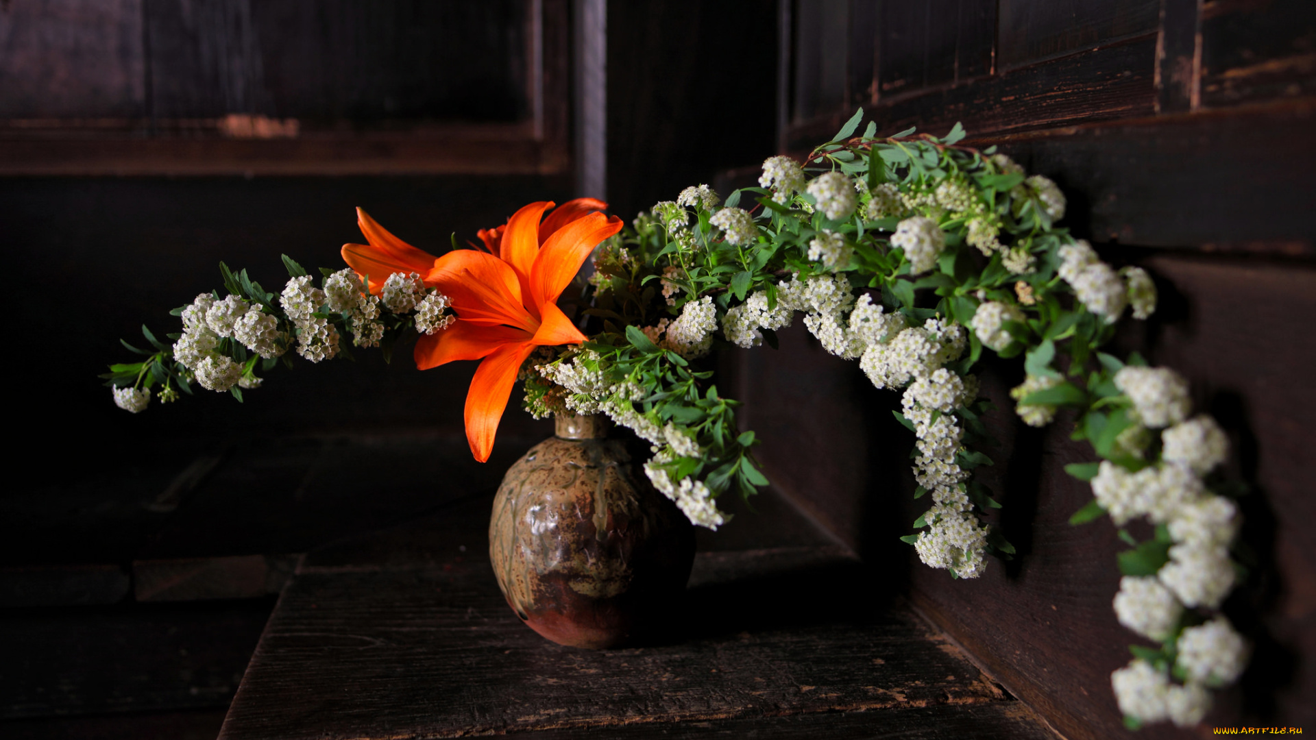 цветы, разные, вместе, букет