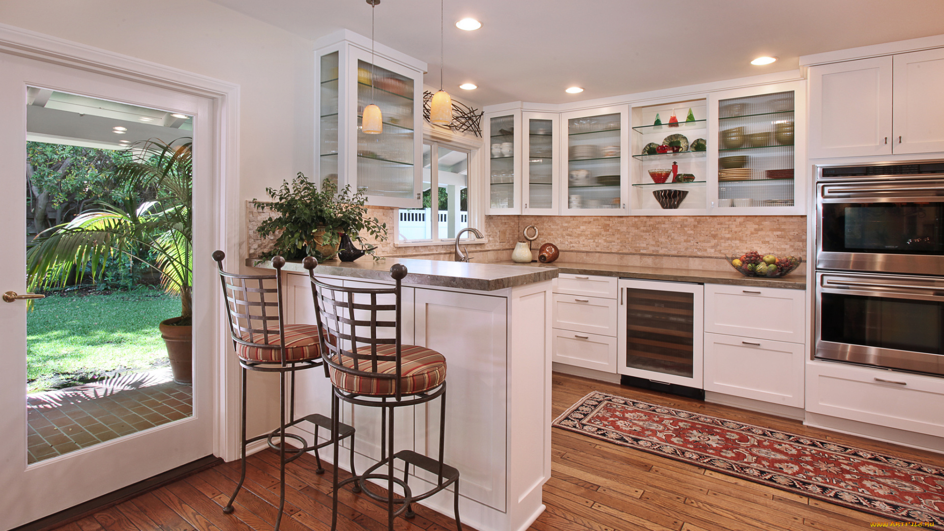 интерьер, кухня, дизайн, стиль, уют